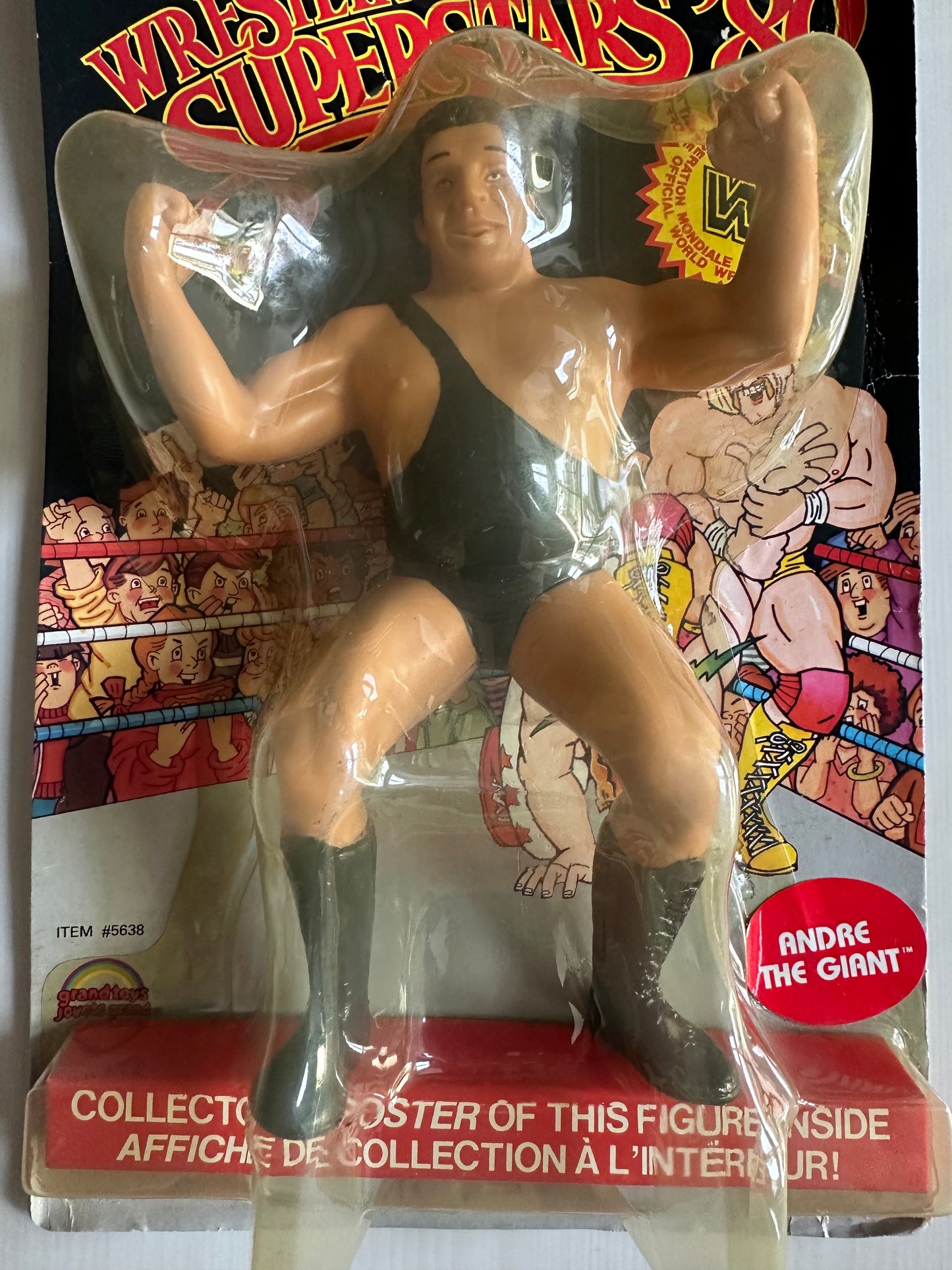 Andre the Giant Grand Toys WWF LJN