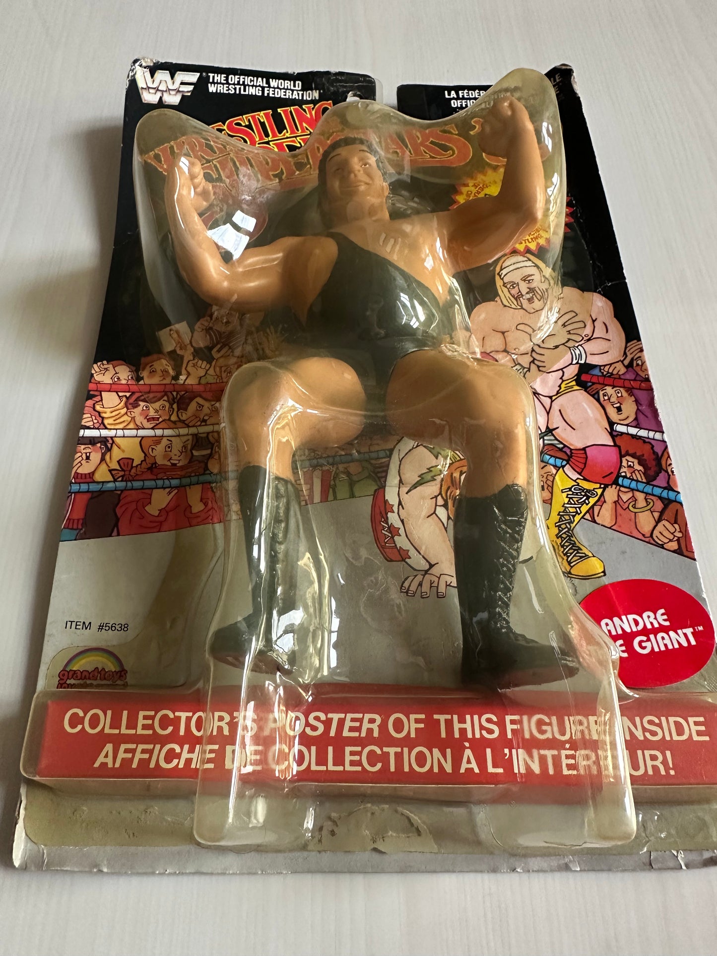 Andre the Giant Grand Toys WWF LJN