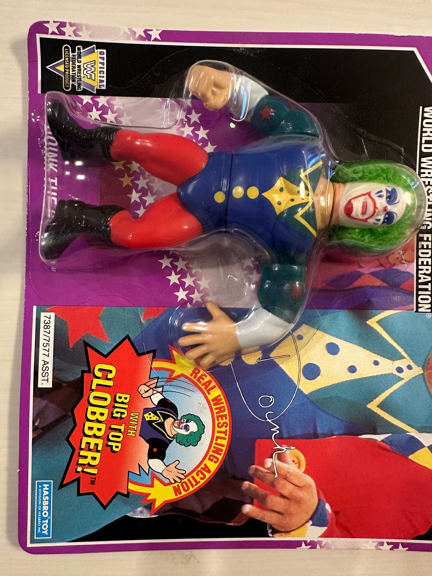 Doink the Clown Series 9 WWF Hasbro