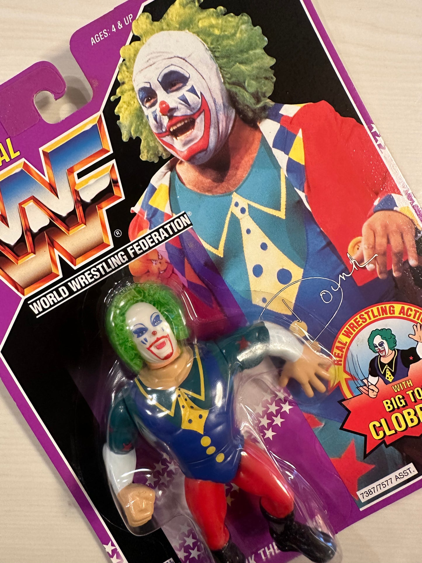 Doink the Clown Series 9 WWF Hasbro