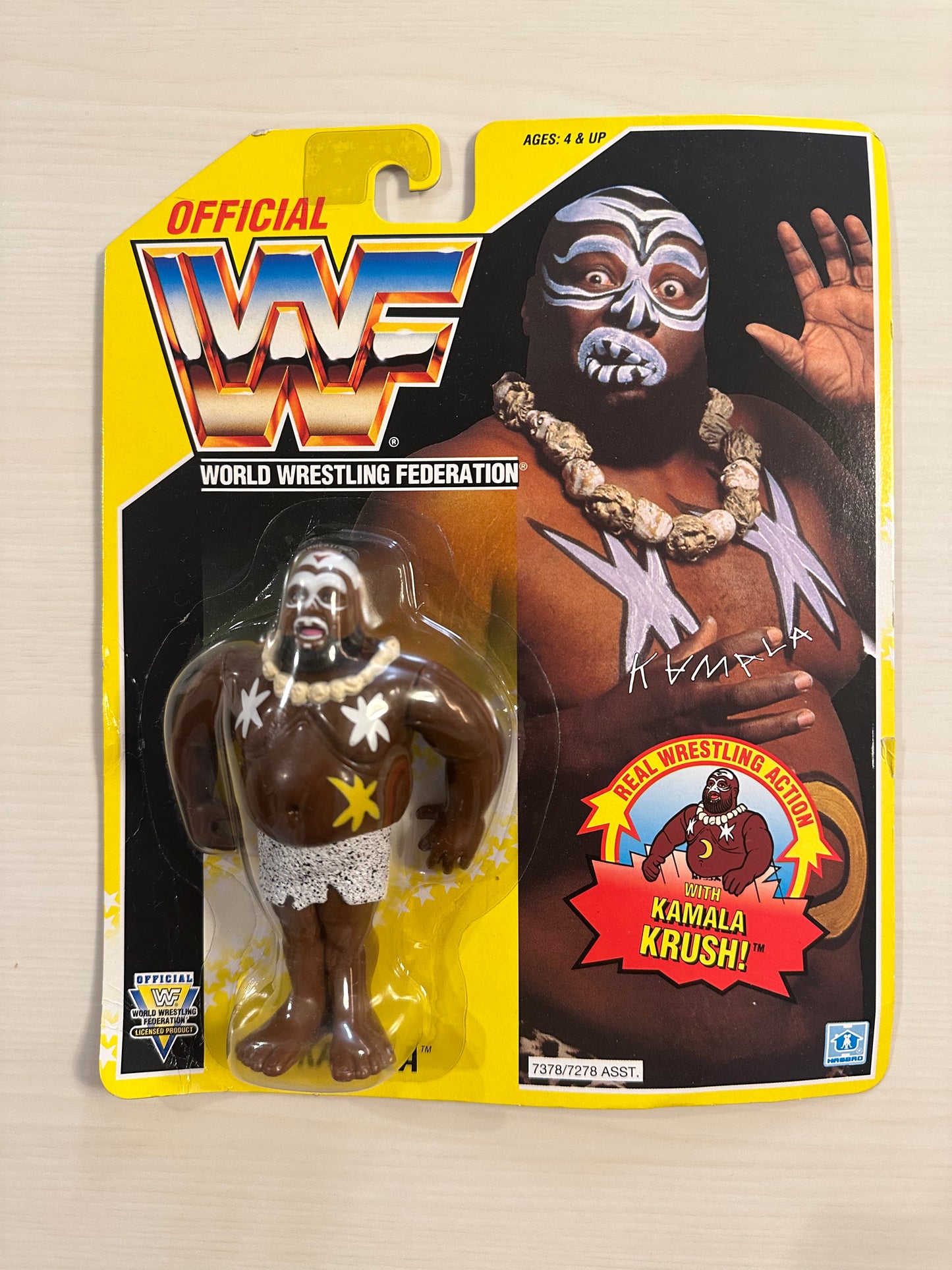 Kamala Series 7 WWF Hasbro