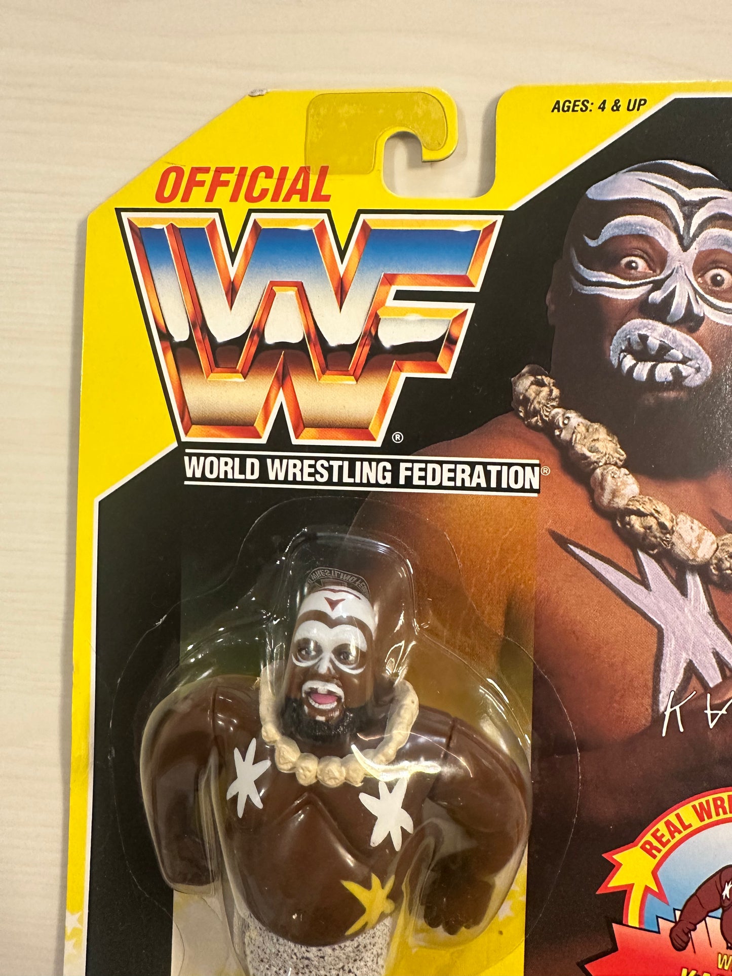 Kamala Series 7 WWF Hasbro
