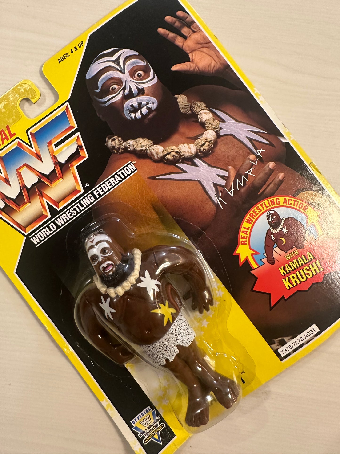 Kamala Series 7 WWF Hasbro