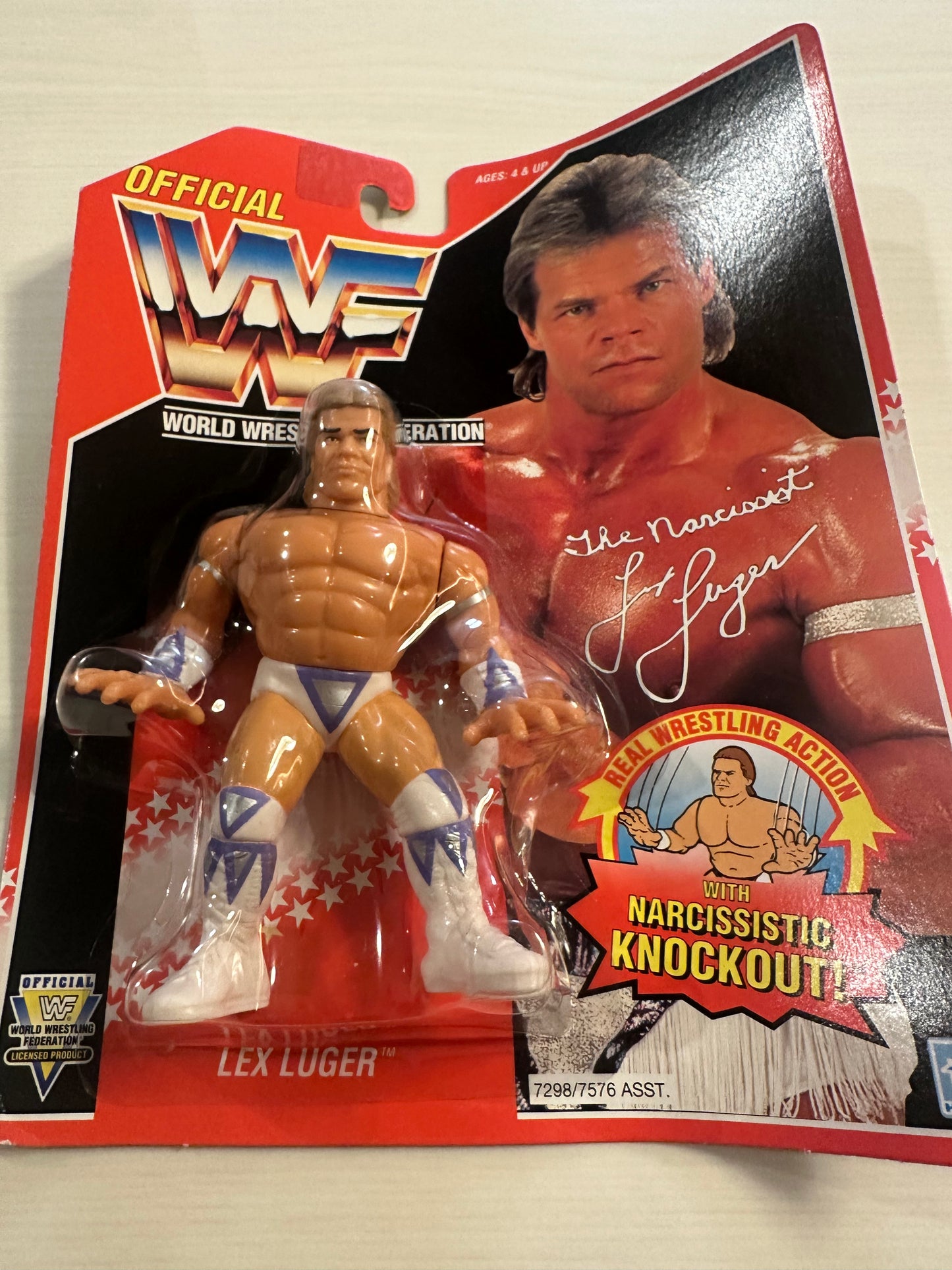 Lex Luger Series 8 WWF Hasbro