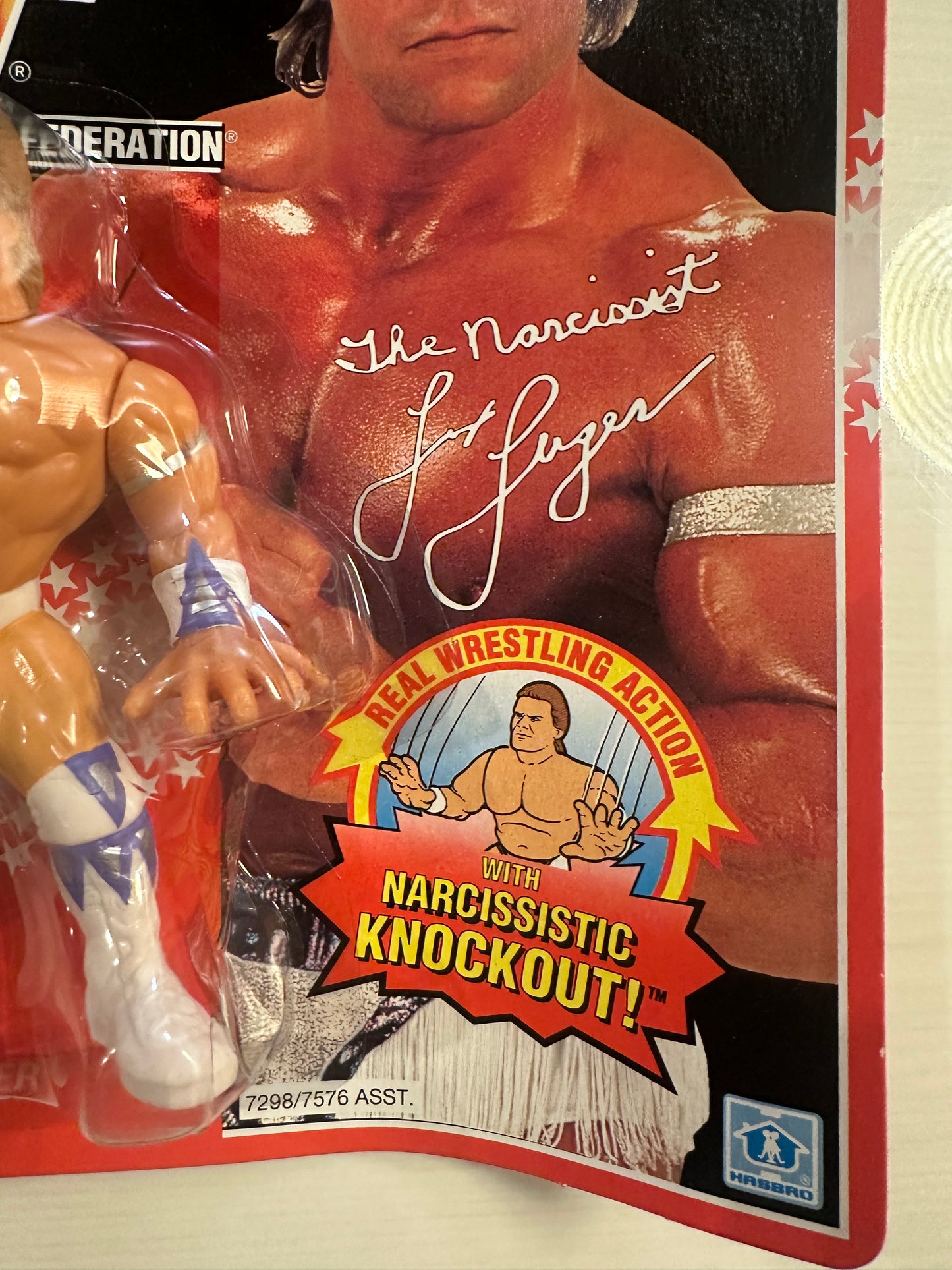 Lex Luger Series 8 WWF Hasbro