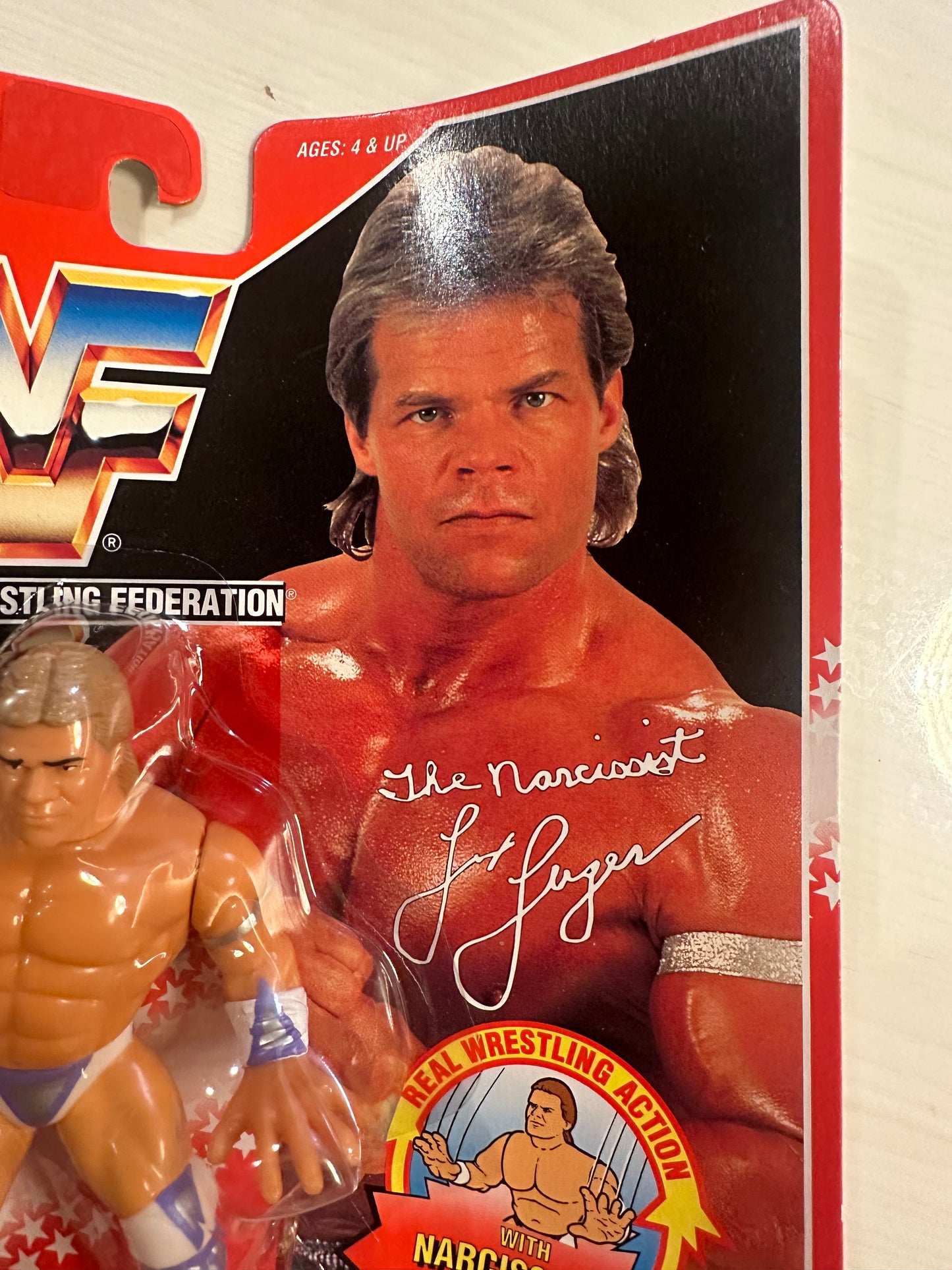 Lex Luger Series 8 WWF Hasbro