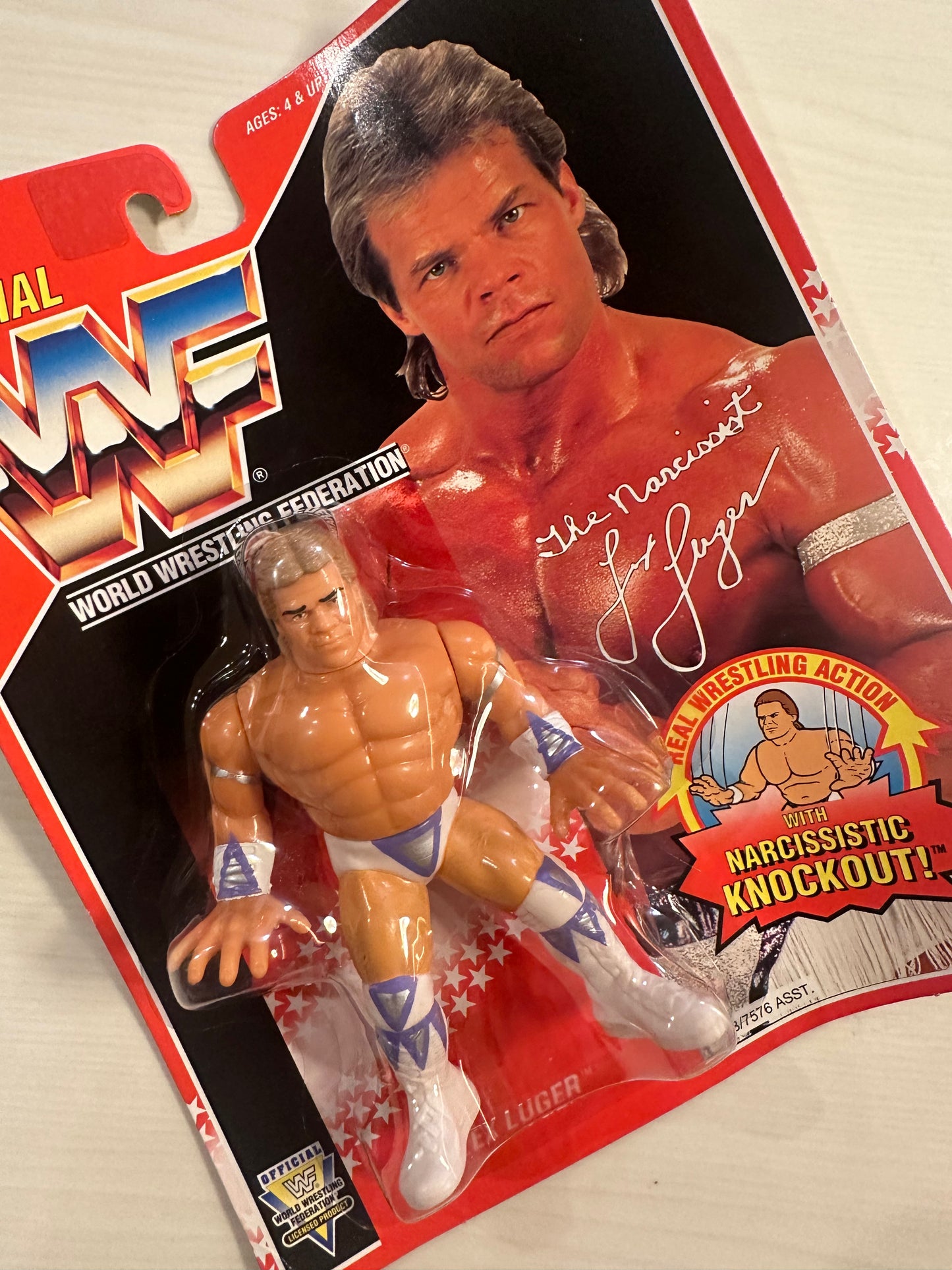 Lex Luger Series 8 WWF Hasbro
