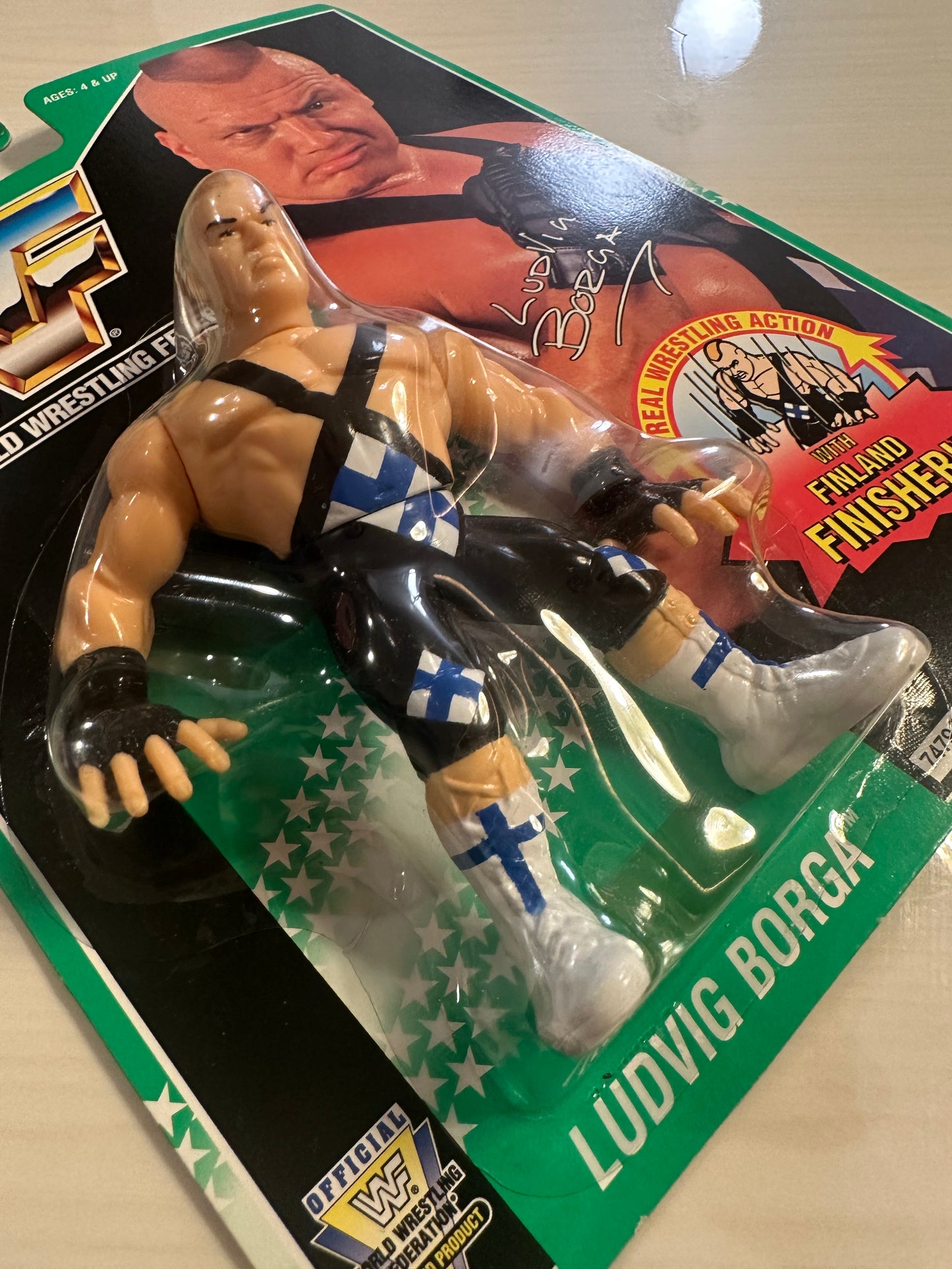 Ludvig Borga Series 11 WWF Hasbro
