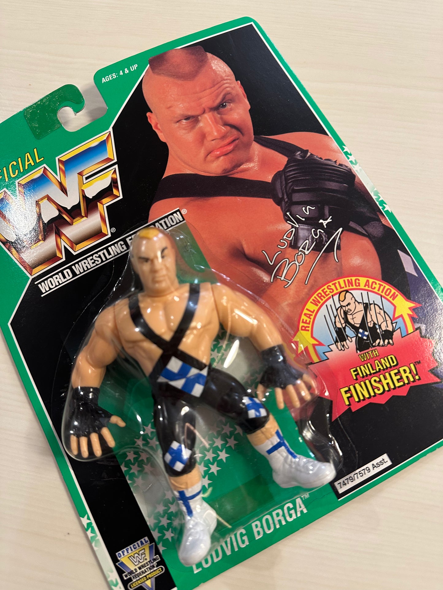 Ludvig Borga Series 11 WWF Hasbro