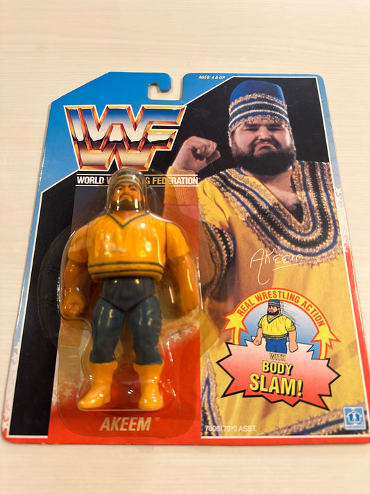 Akeem Series 1 WWF Hasbro