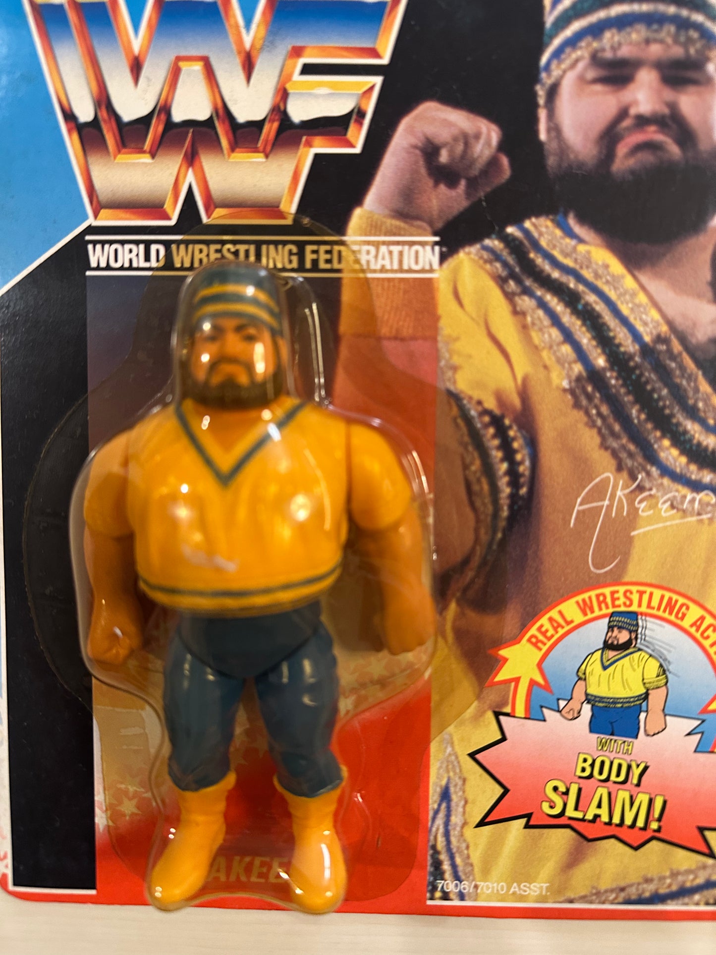 Akeem Series 1 WWF Hasbro