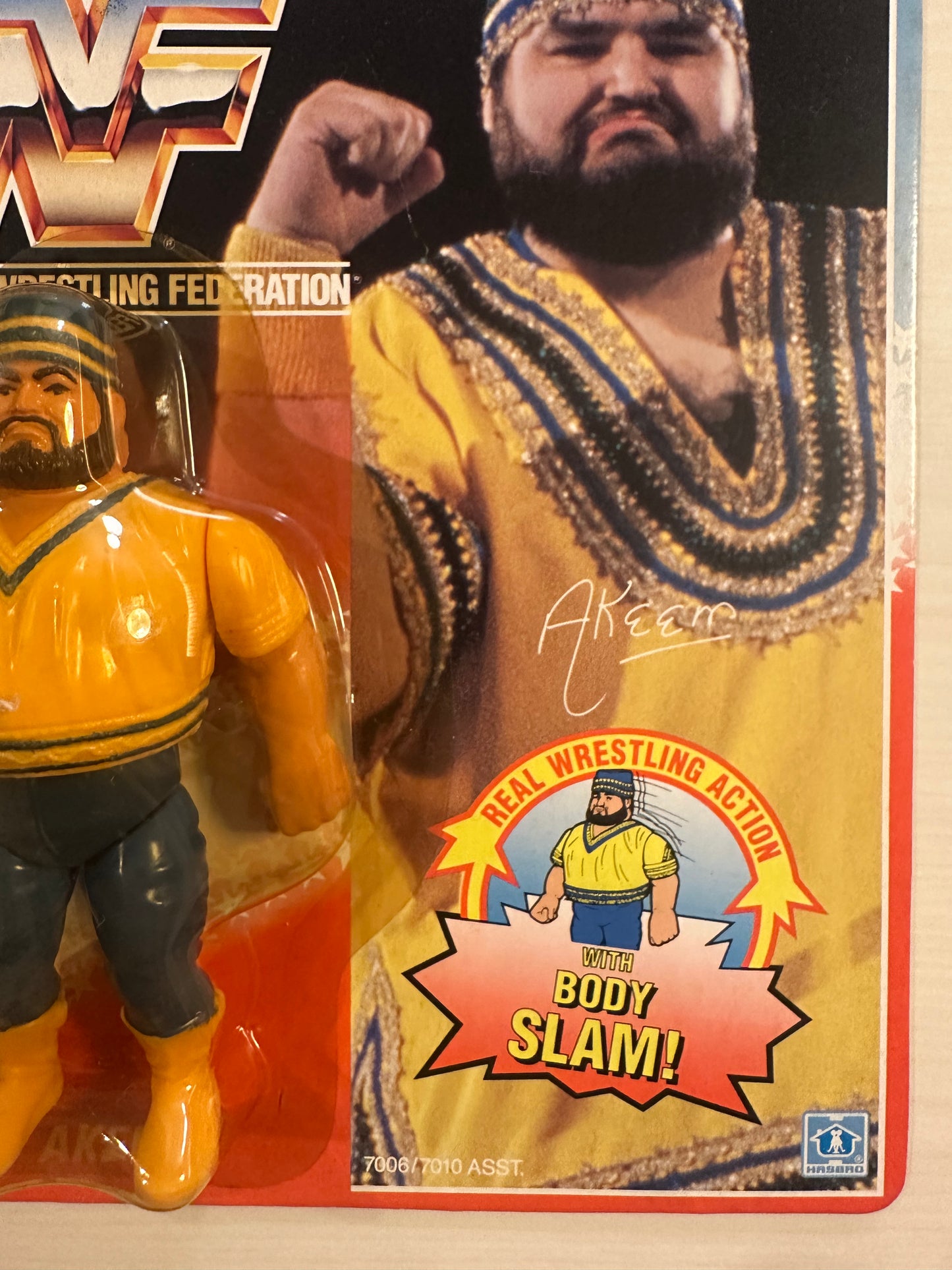 Akeem Series 1 WWF Hasbro
