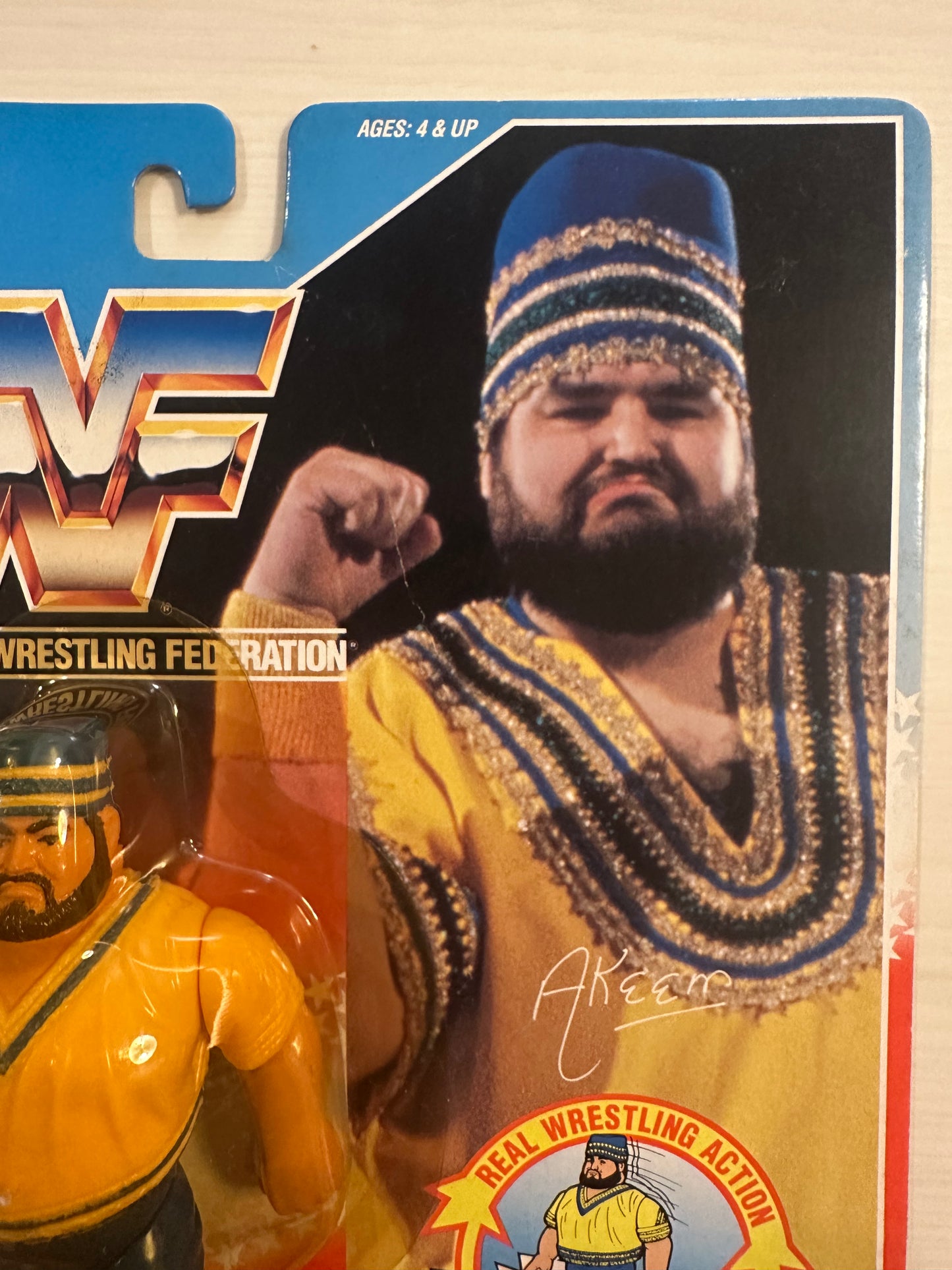 Akeem Series 1 WWF Hasbro
