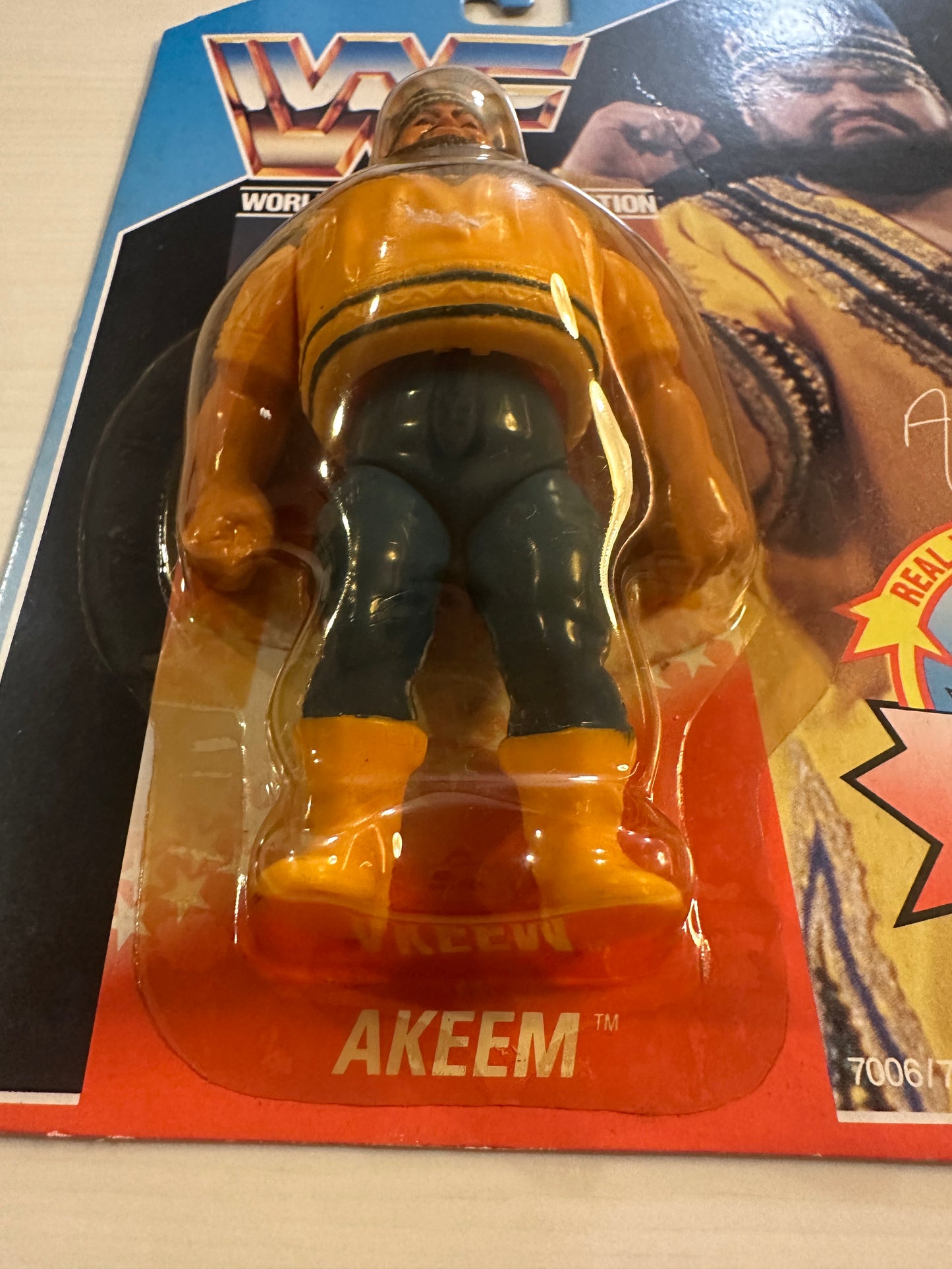 Akeem Series 1 WWF Hasbro