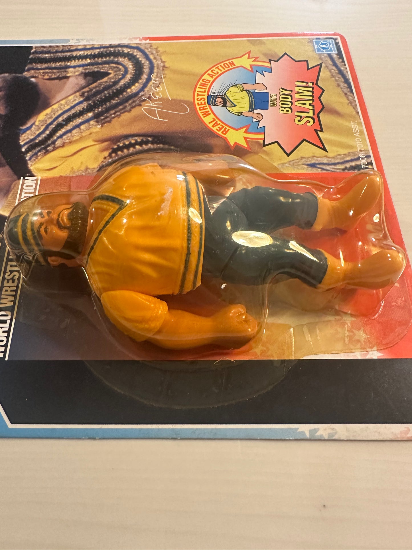 Akeem Series 1 WWF Hasbro