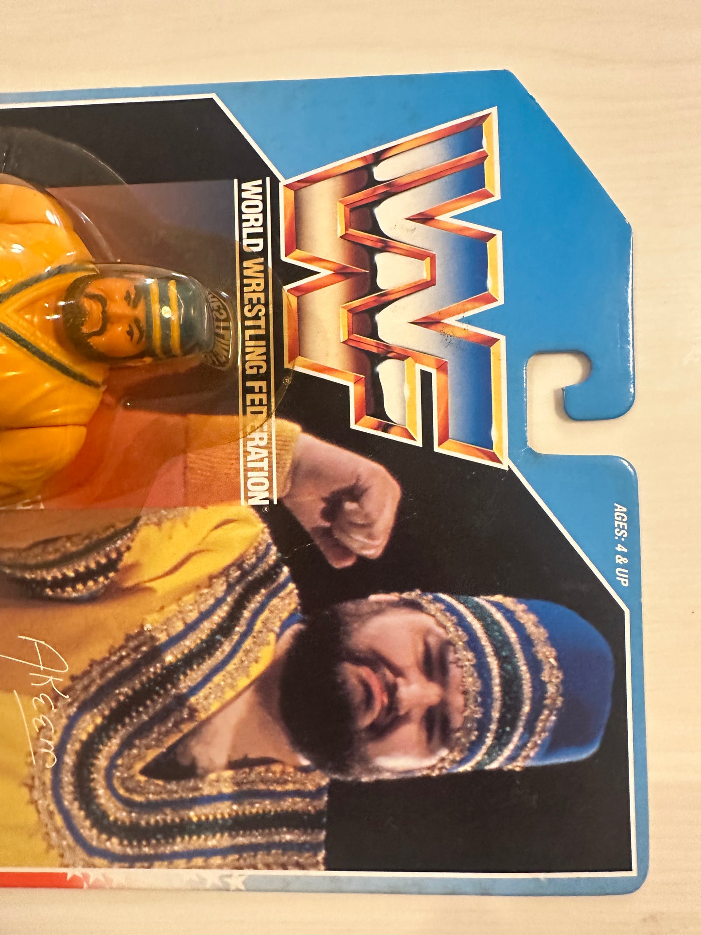 Akeem Series 1 WWF Hasbro