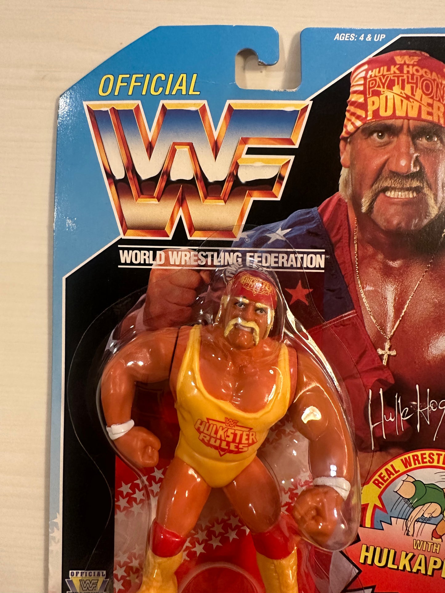Hulk Hogan Series 3 WWF Hasbro