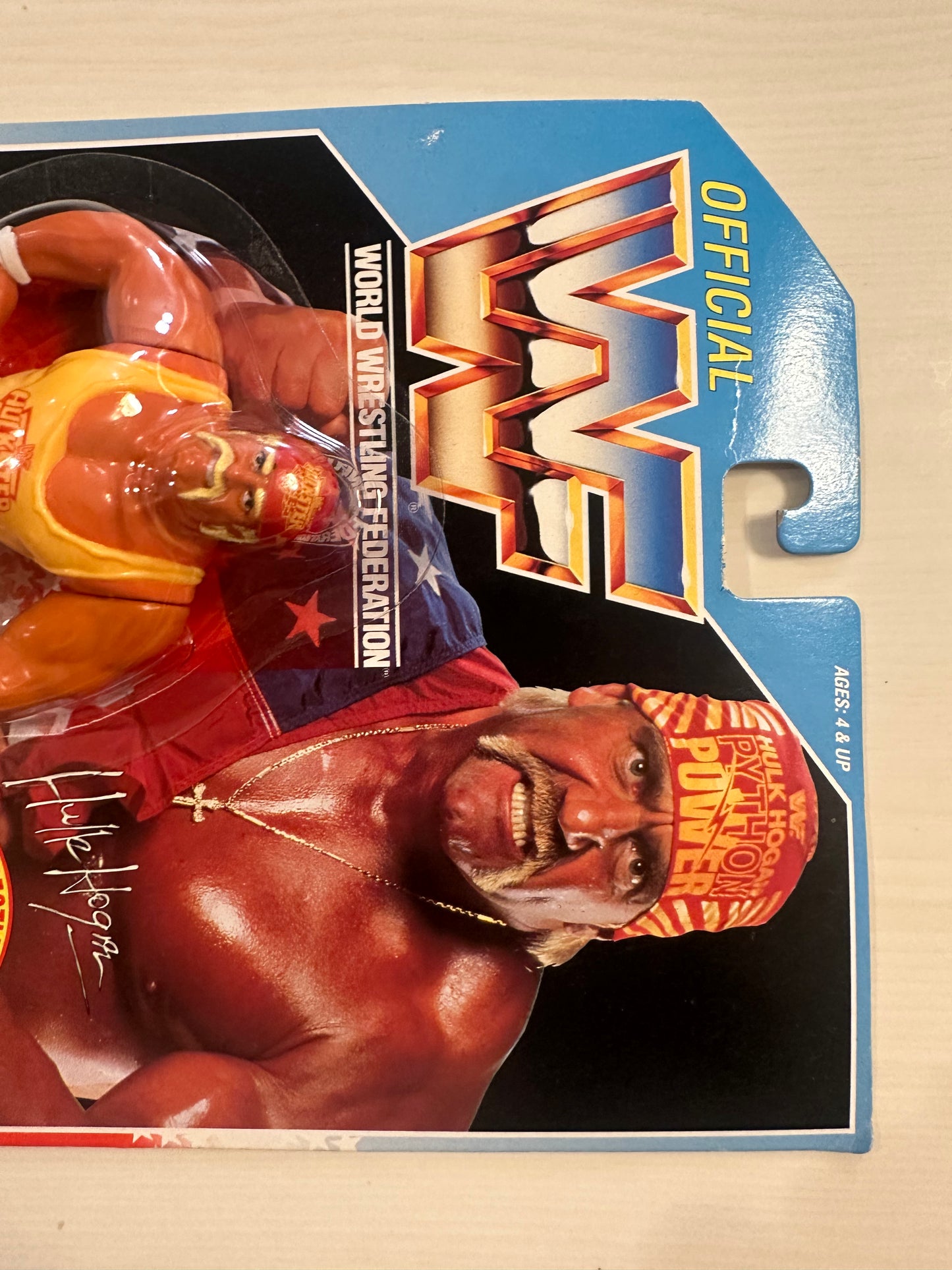 Hulk Hogan Series 3 WWF Hasbro