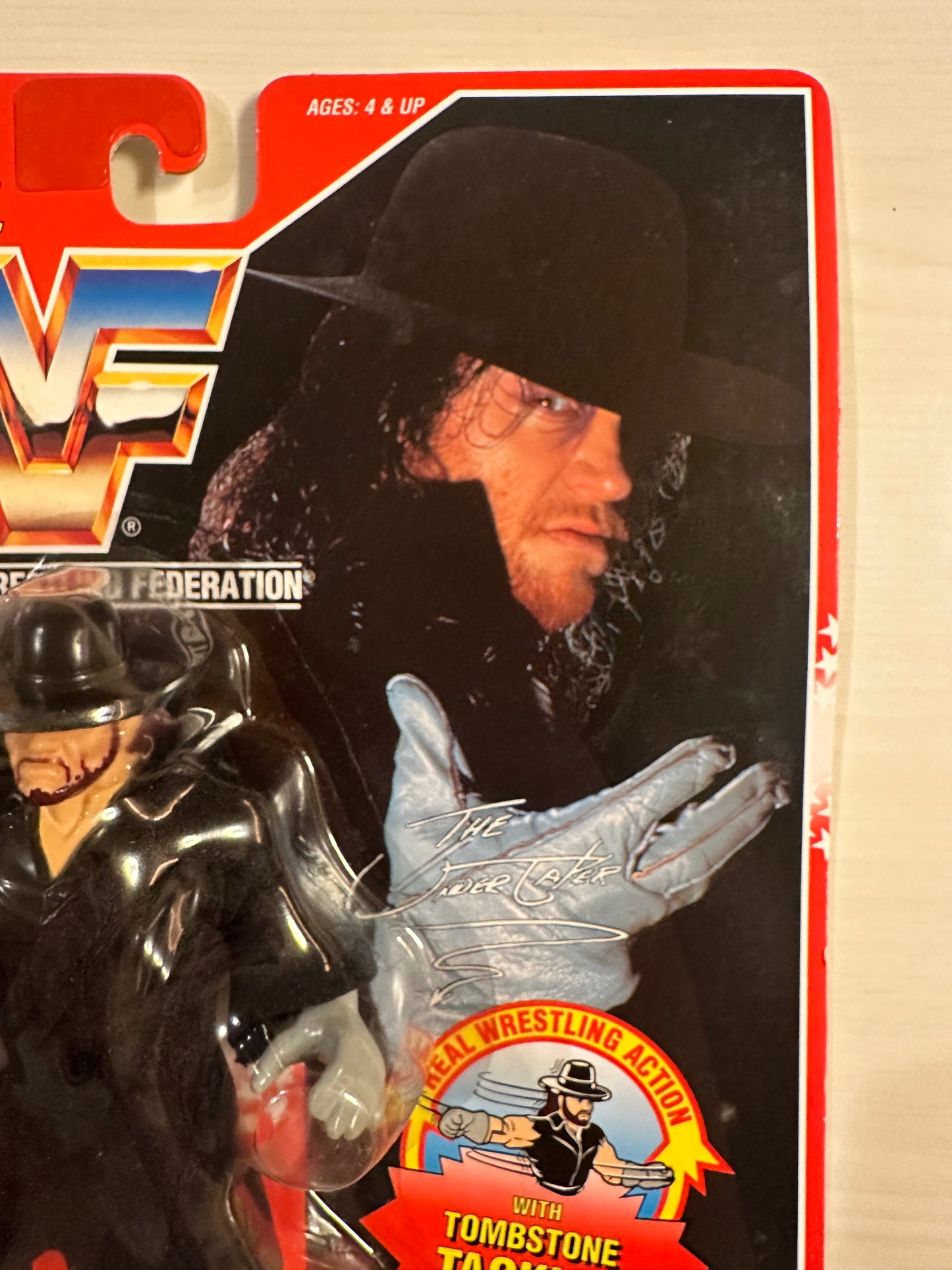 The Undertaker Series 8 WWF Hasbro