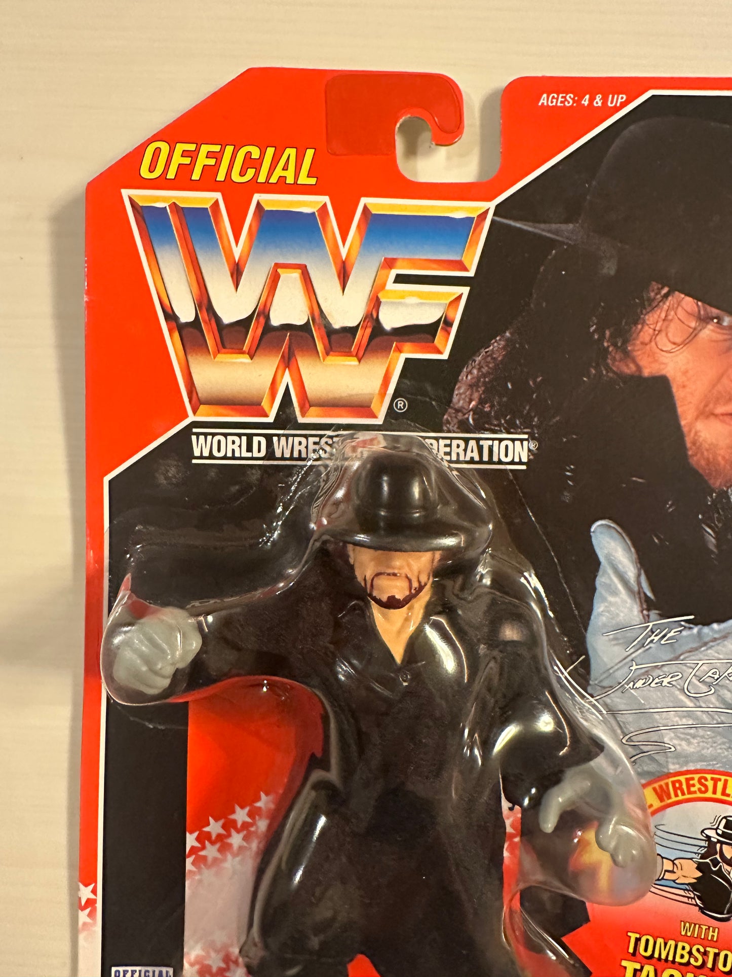 The Undertaker Series 8 WWF Hasbro
