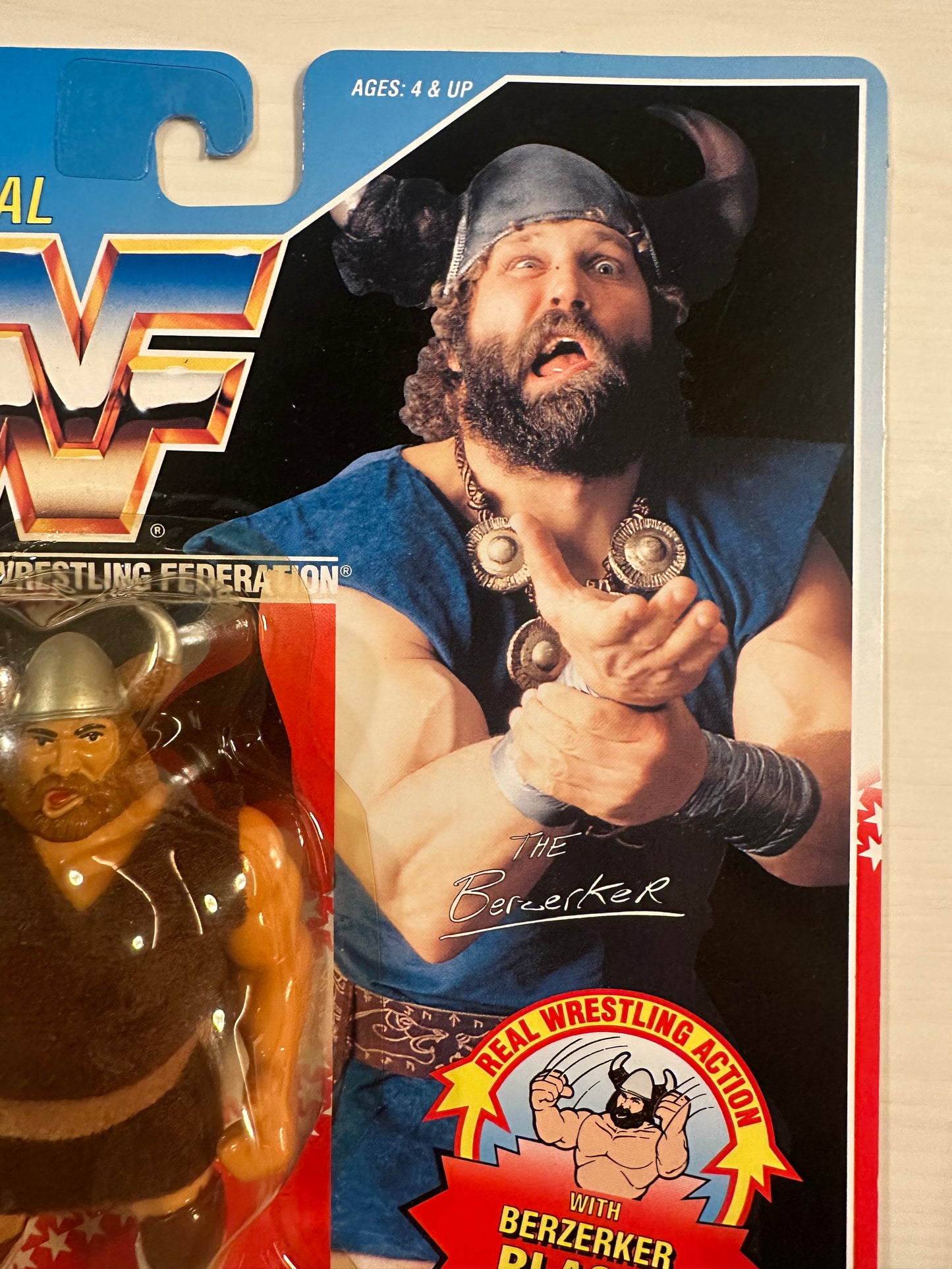 The Berzerker Series 6 WWF Hasbro