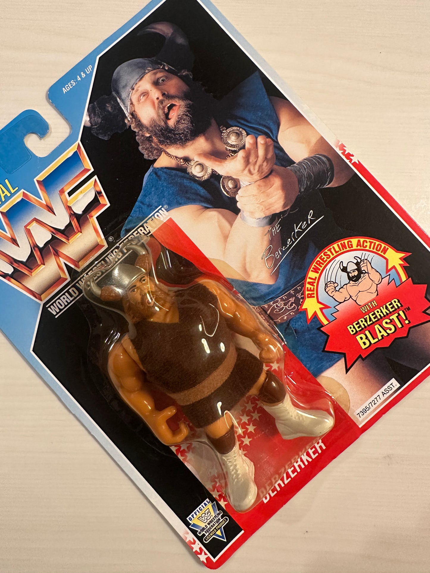 The Berzerker Series 6 WWF Hasbro