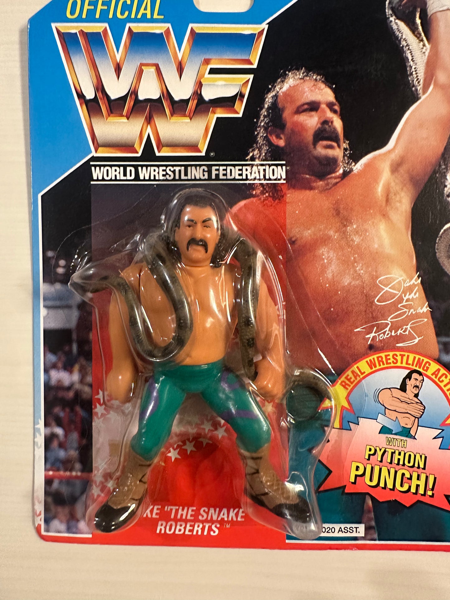 Jake the Snake Roberts Series 1 WWF Hasbro