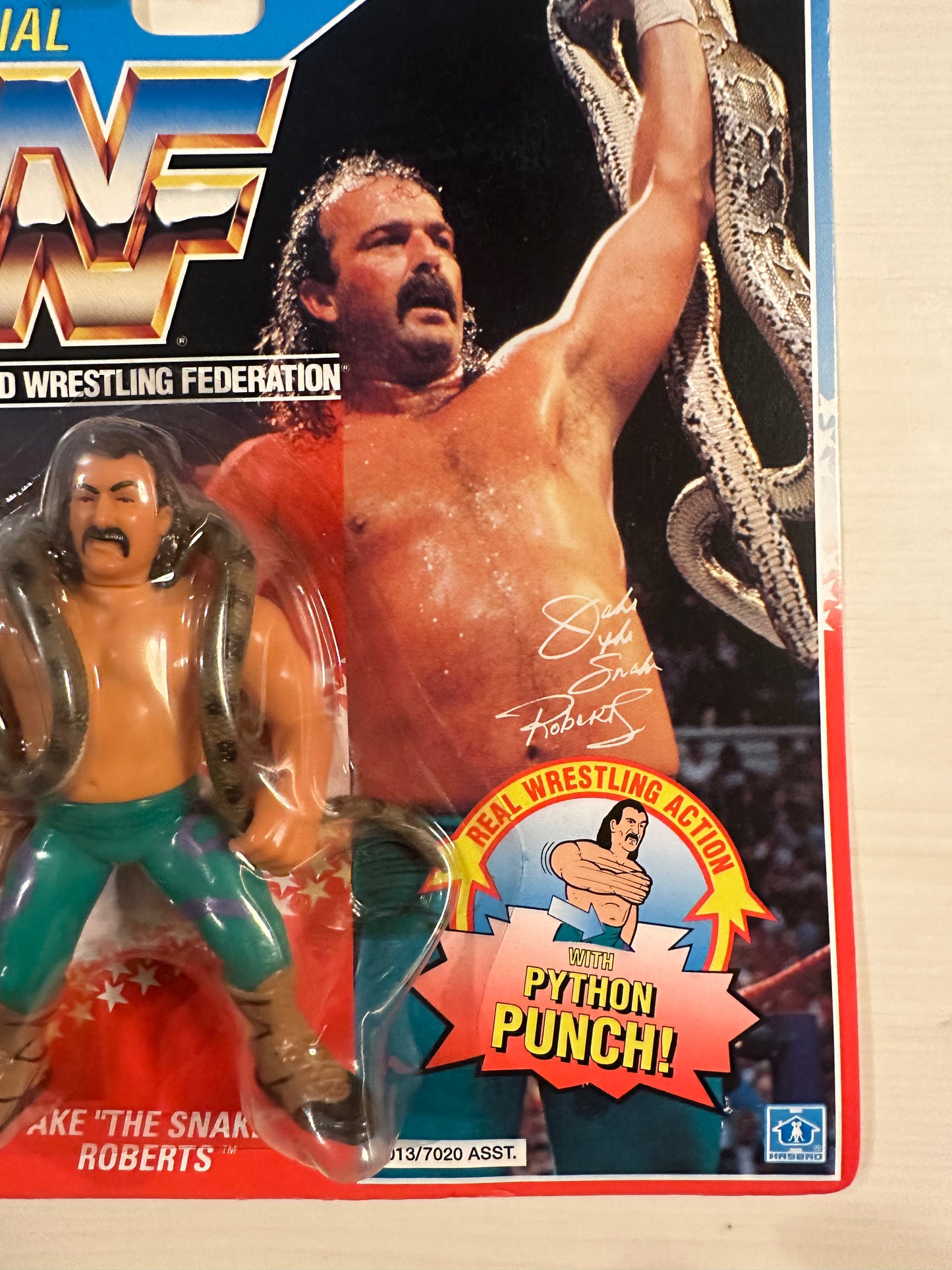Jake the Snake Roberts Series 1 WWF Hasbro