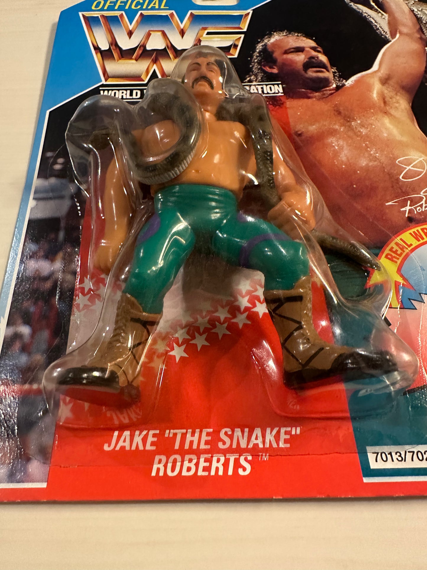 Jake the Snake Roberts Series 1 WWF Hasbro
