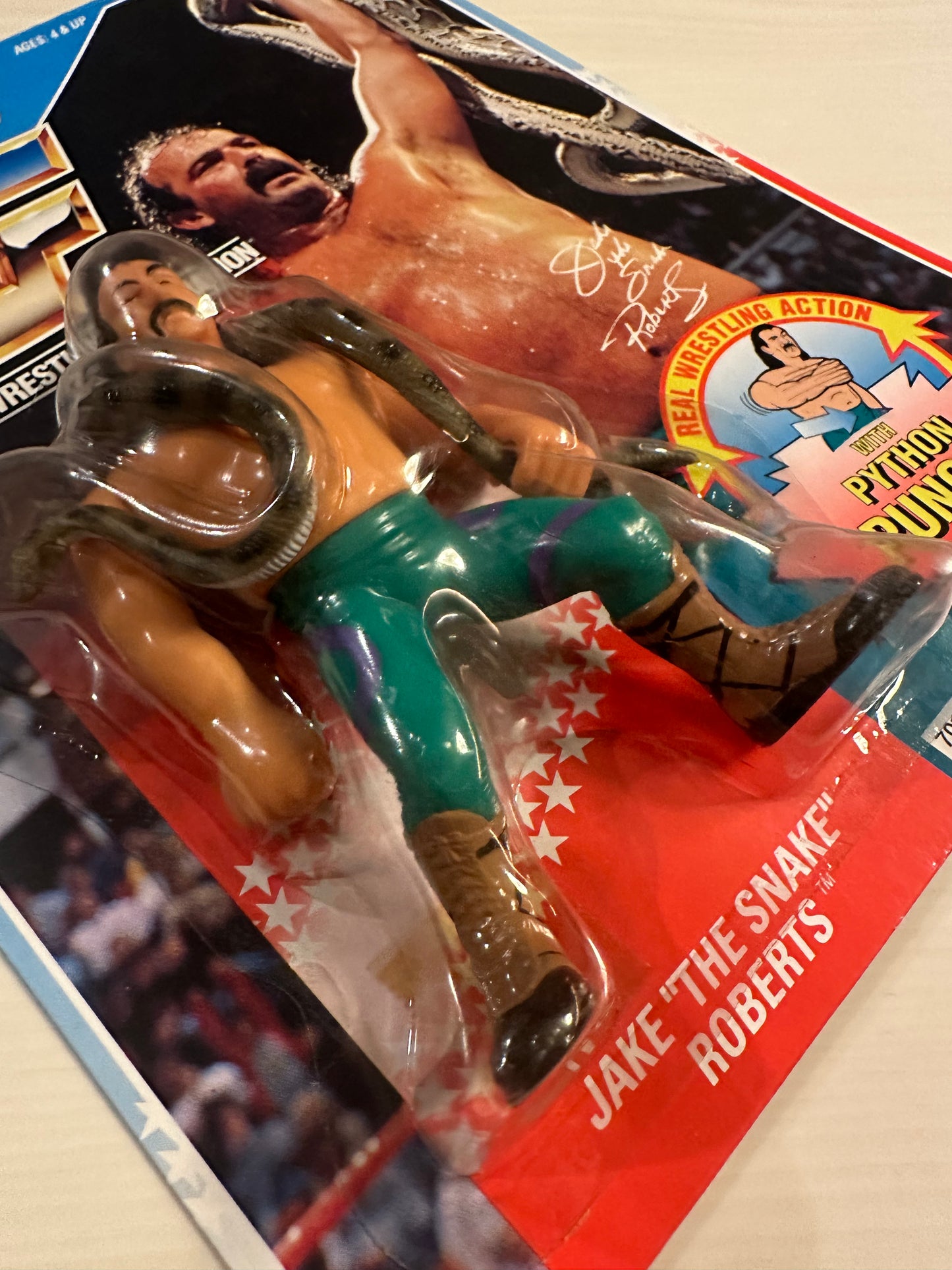 Jake the Snake Roberts Series 1 WWF Hasbro