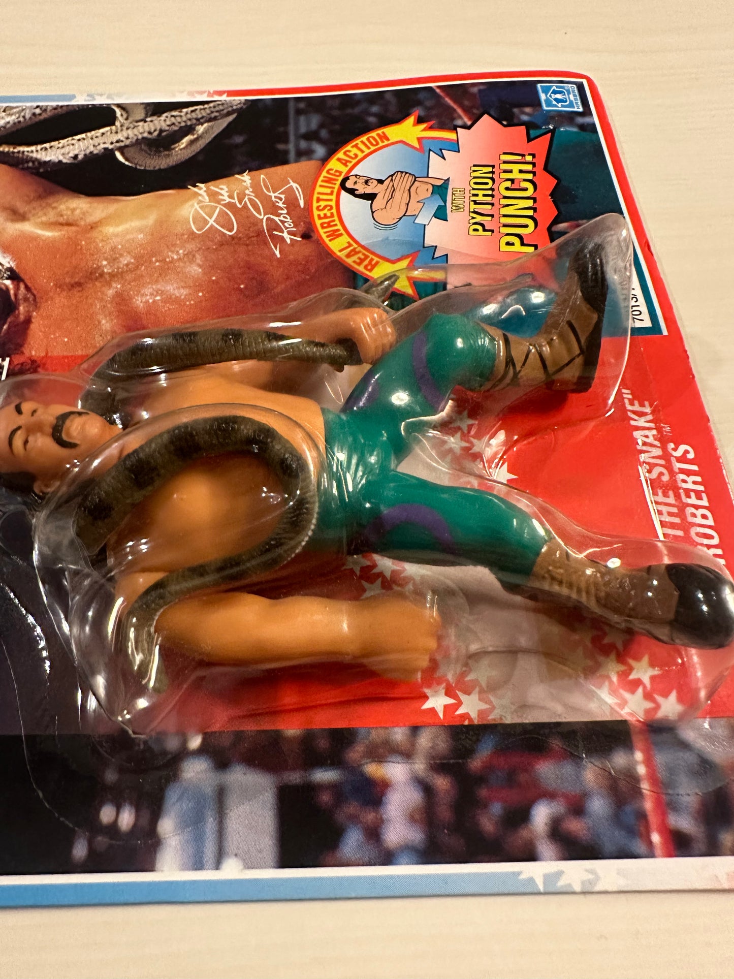 Jake the Snake Roberts Series 1 WWF Hasbro