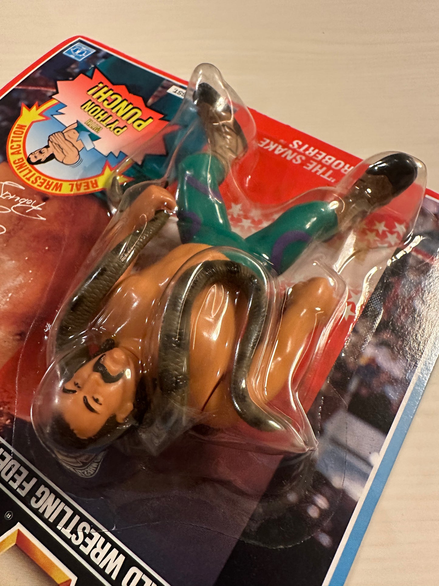 Jake the Snake Roberts Series 1 WWF Hasbro