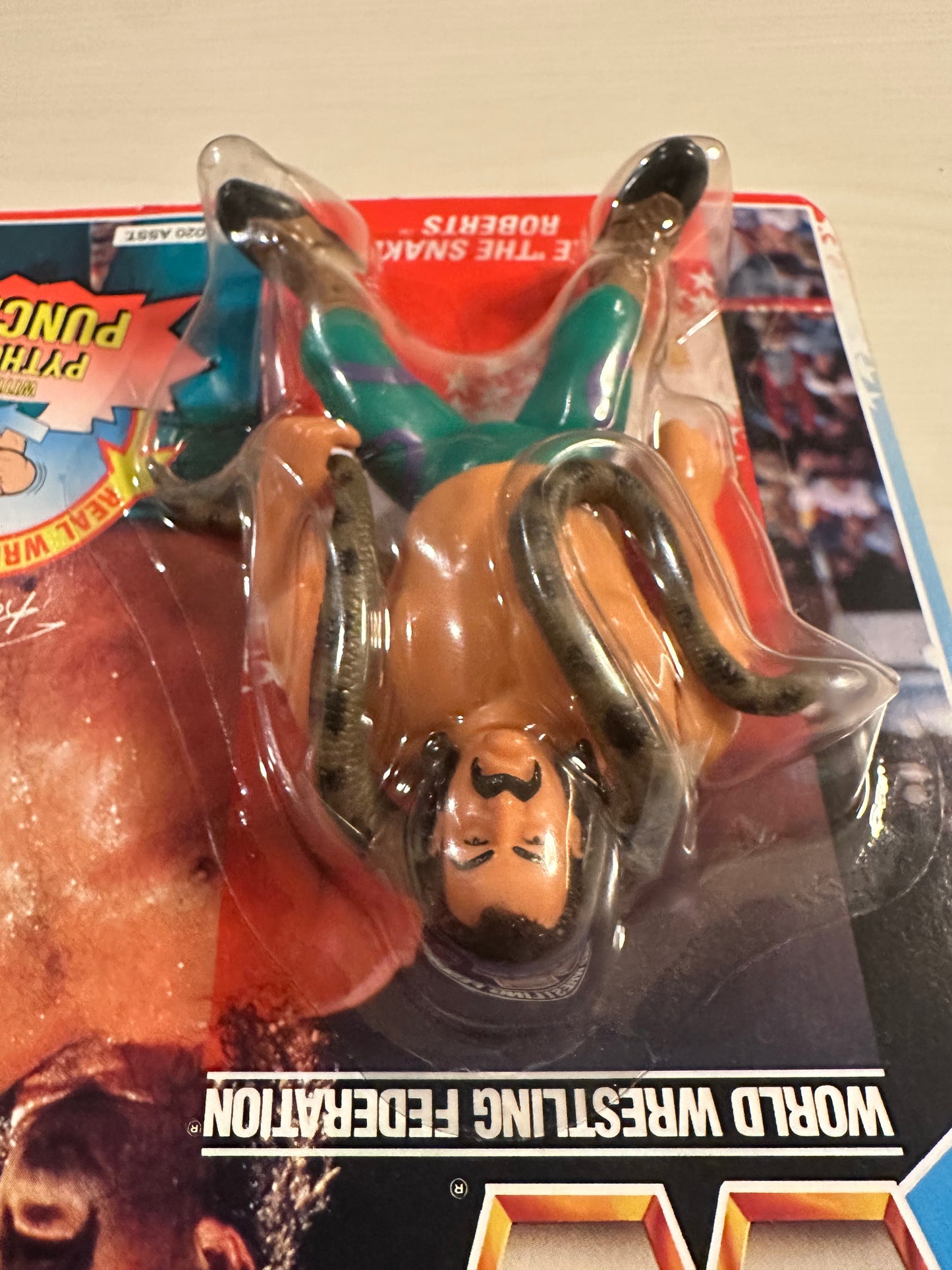 Jake the Snake Roberts Series 1 WWF Hasbro