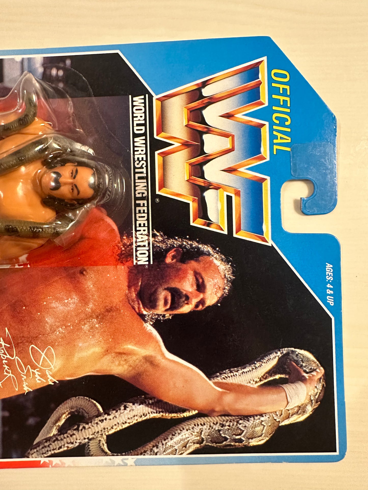 Jake the Snake Roberts Series 1 WWF Hasbro