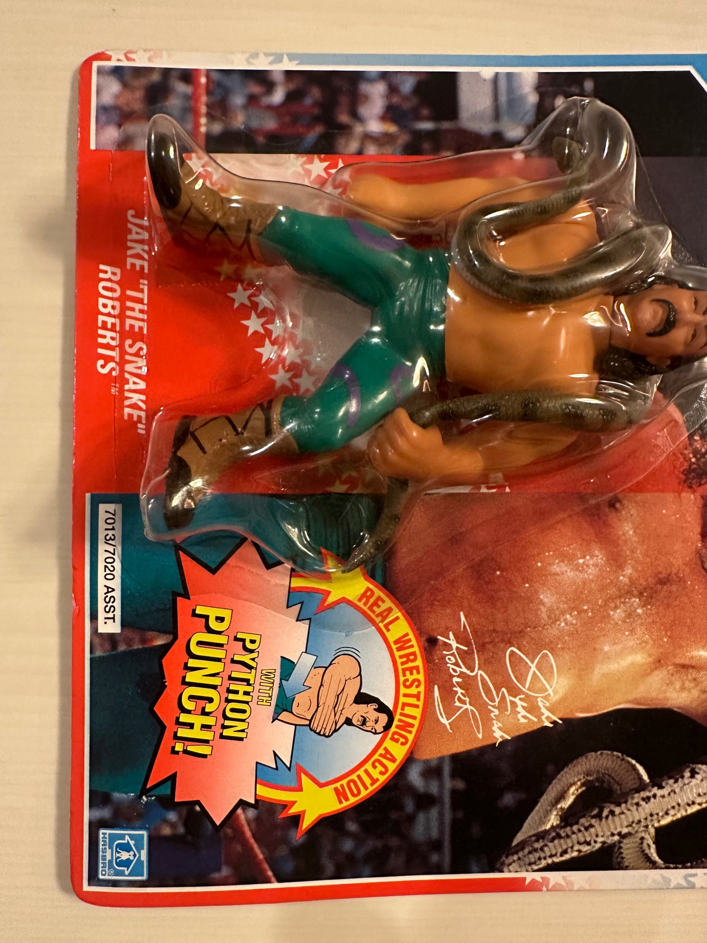 Jake the Snake Roberts Series 1 WWF Hasbro