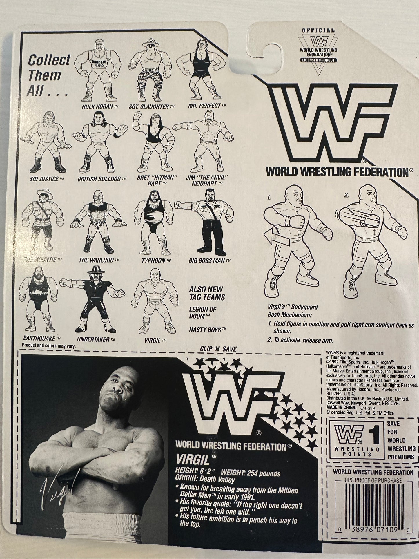 Virgil Series 5 WWF Hasbro