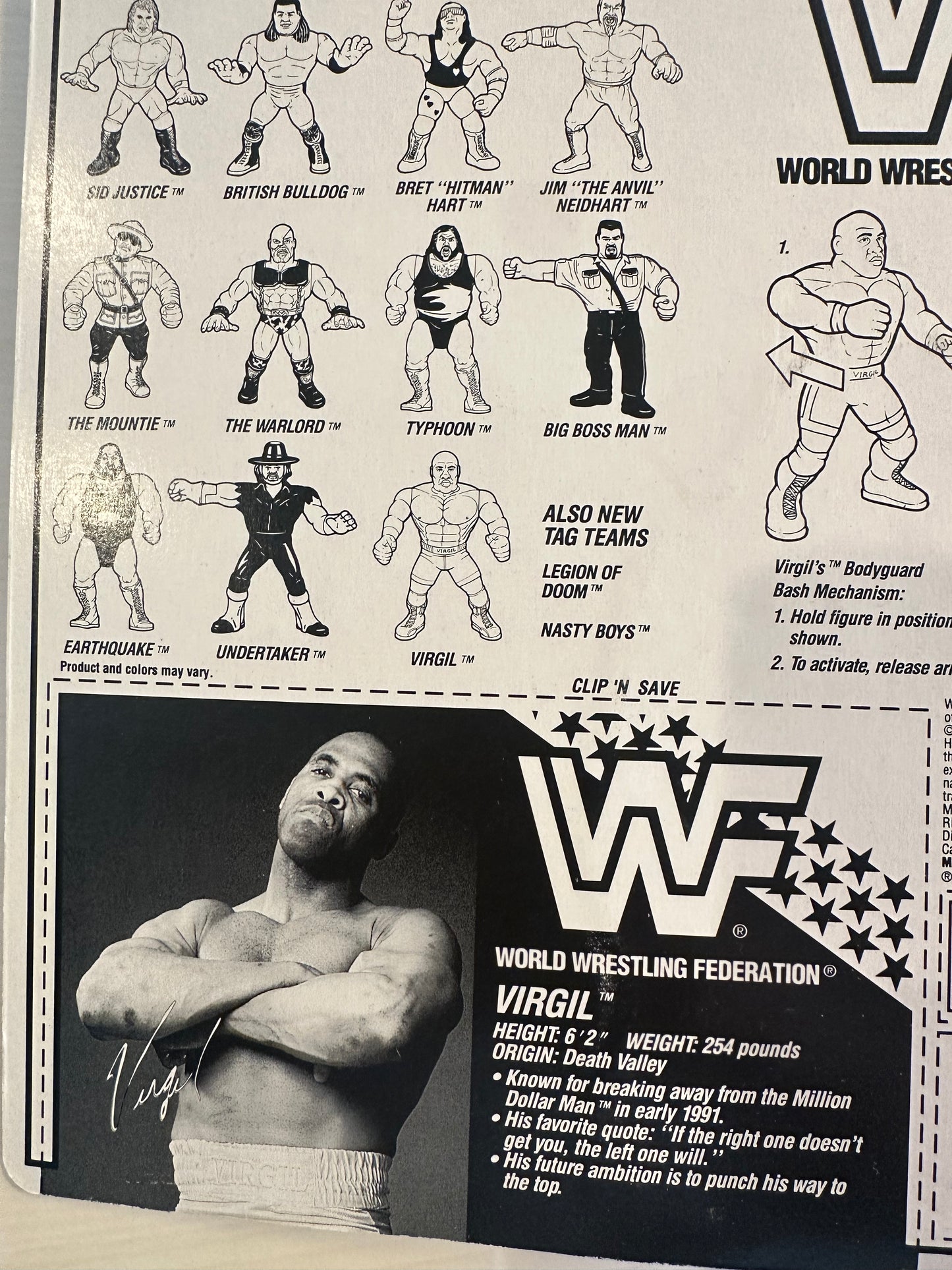 Virgil Series 5 WWF Hasbro