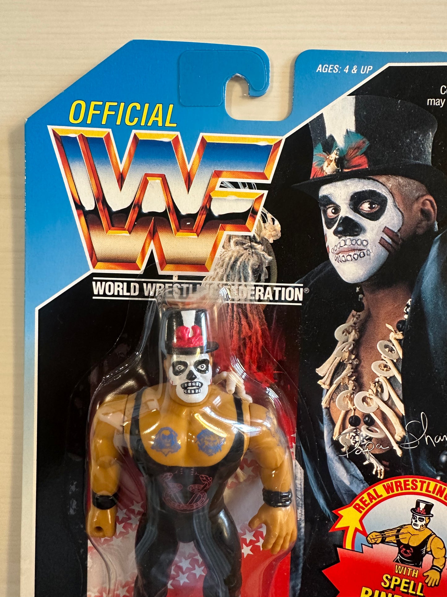 Papa Shango Series 6 WWF Hasbro