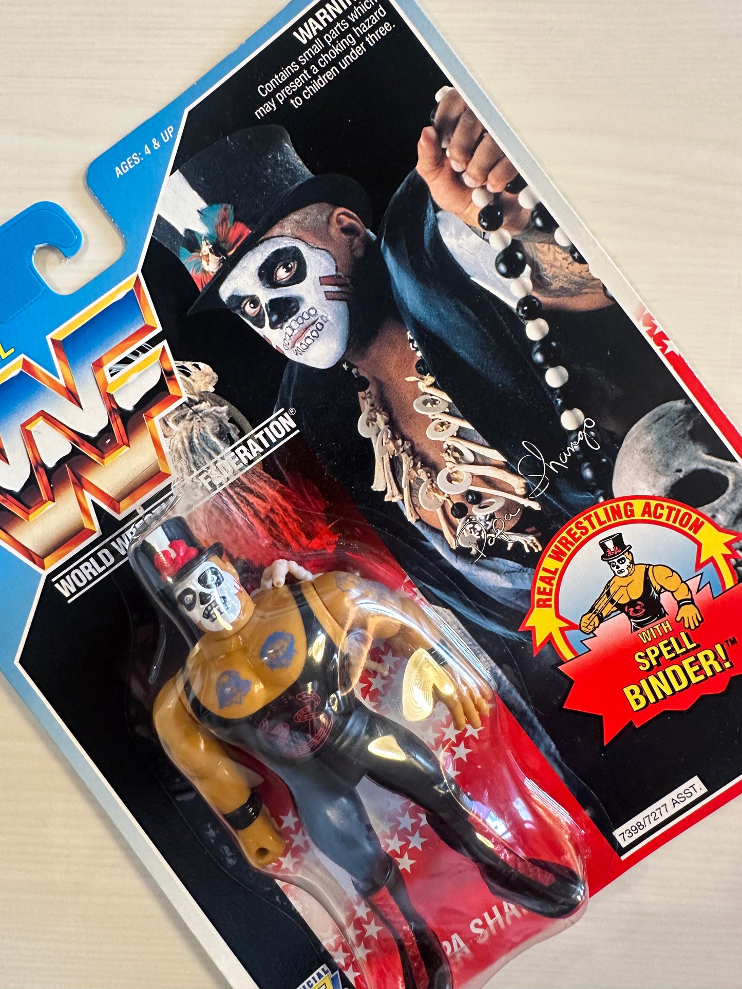 Papa Shango Series 6 WWF Hasbro