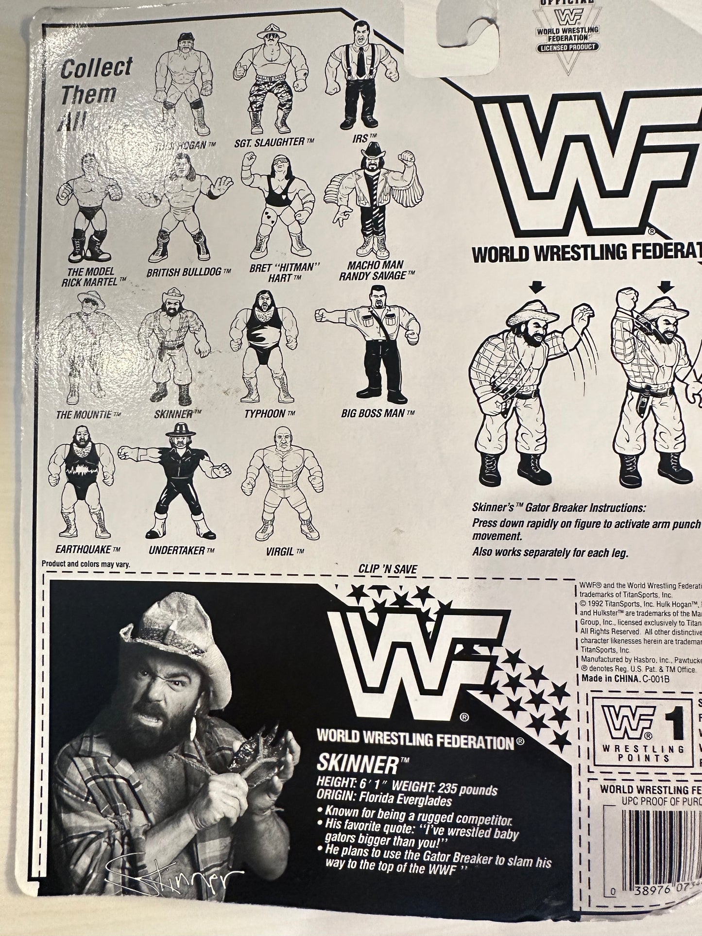 Skinner Series 5 WWF Hasbro