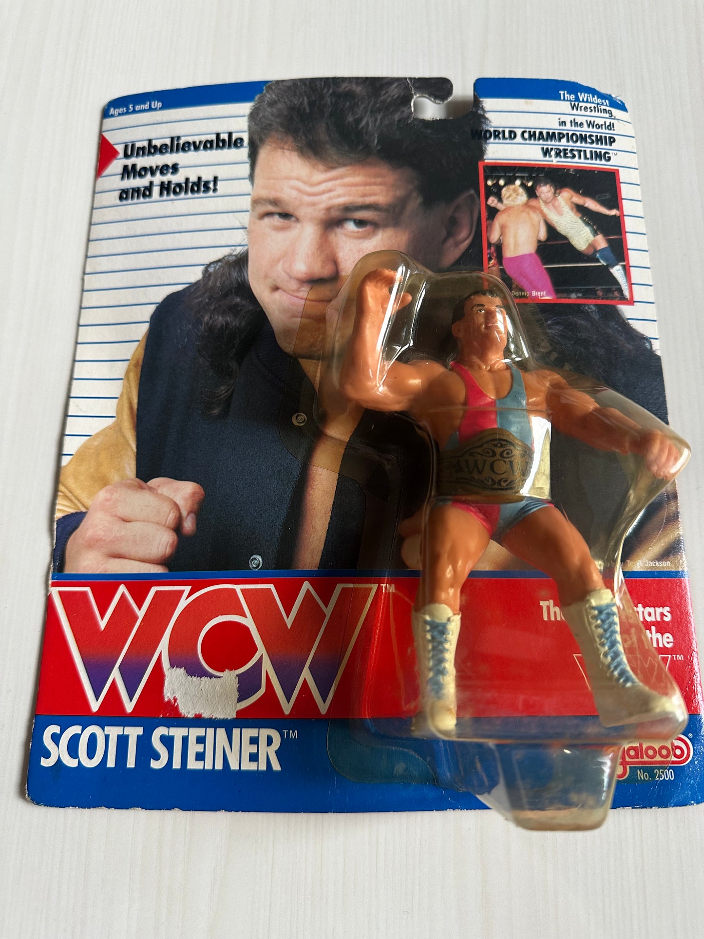 Scott Steiner WCW Galoob UK Exclusive