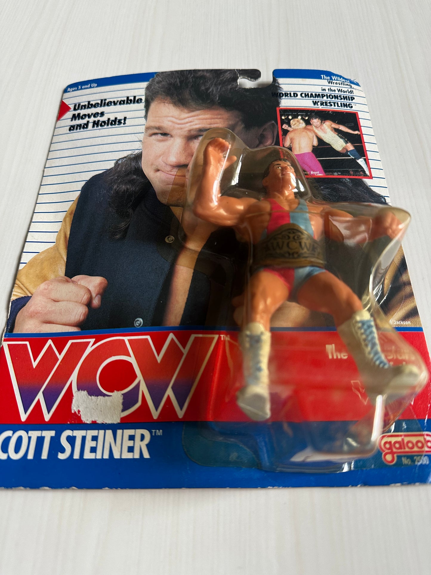 Scott Steiner WCW Galoob UK Exclusive