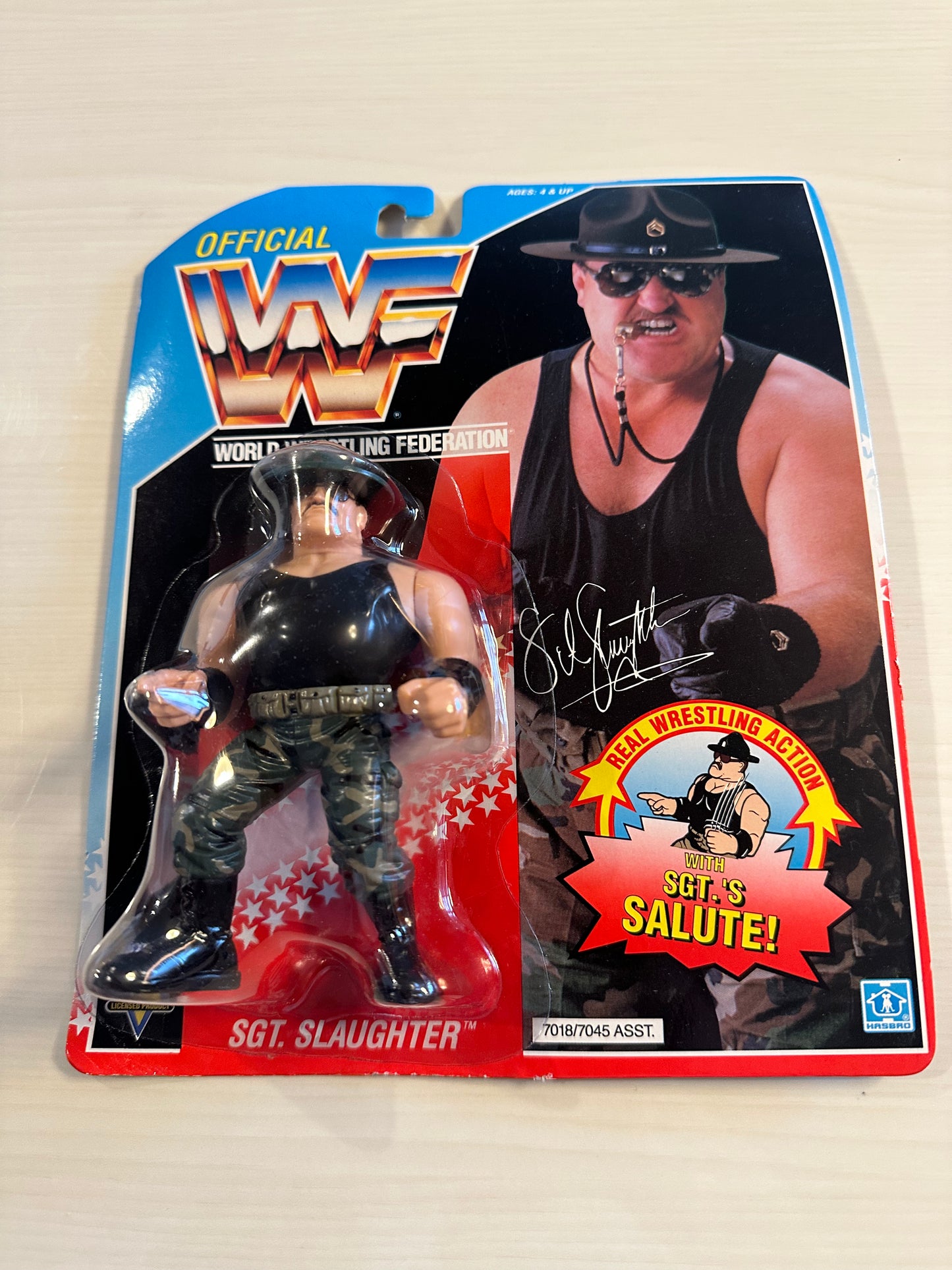 Sgt Slaughter Series 3 WWF Hasbro