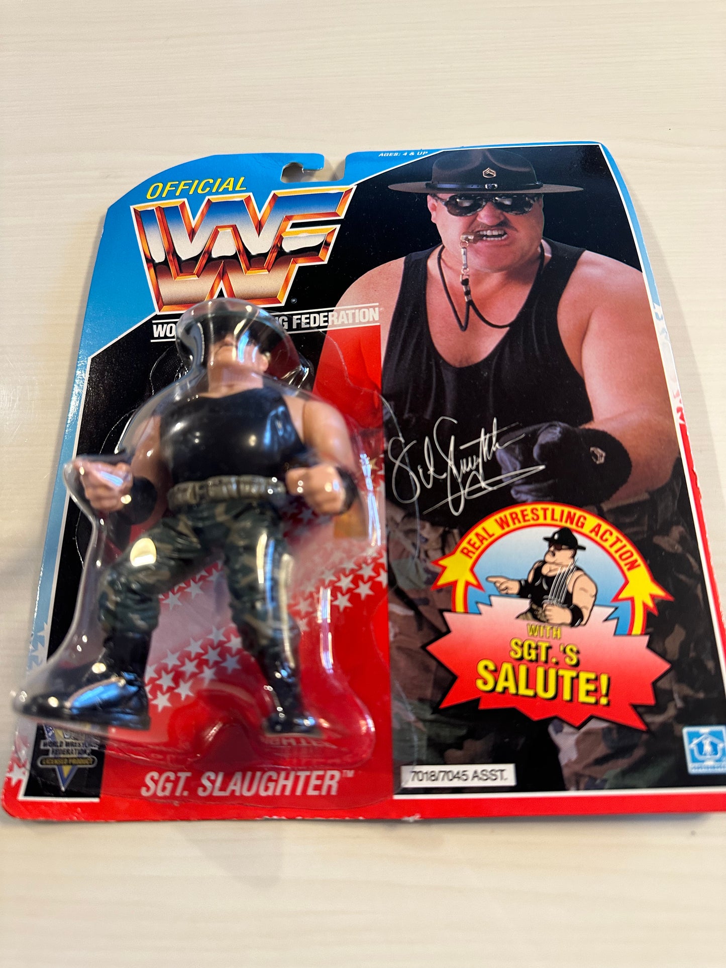 Sgt Slaughter Series 3 WWF Hasbro