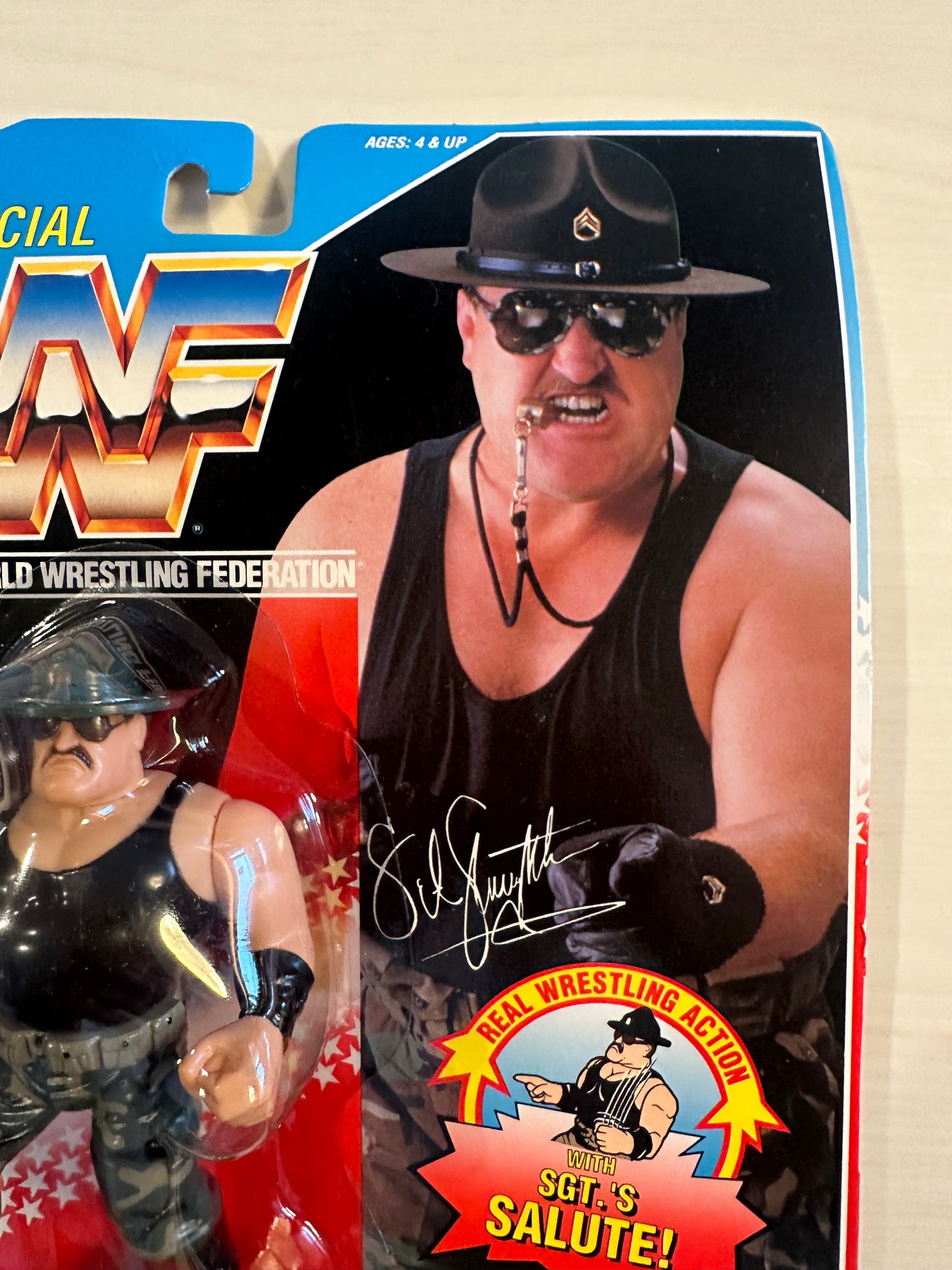 Sgt Slaughter Series 3 WWF Hasbro
