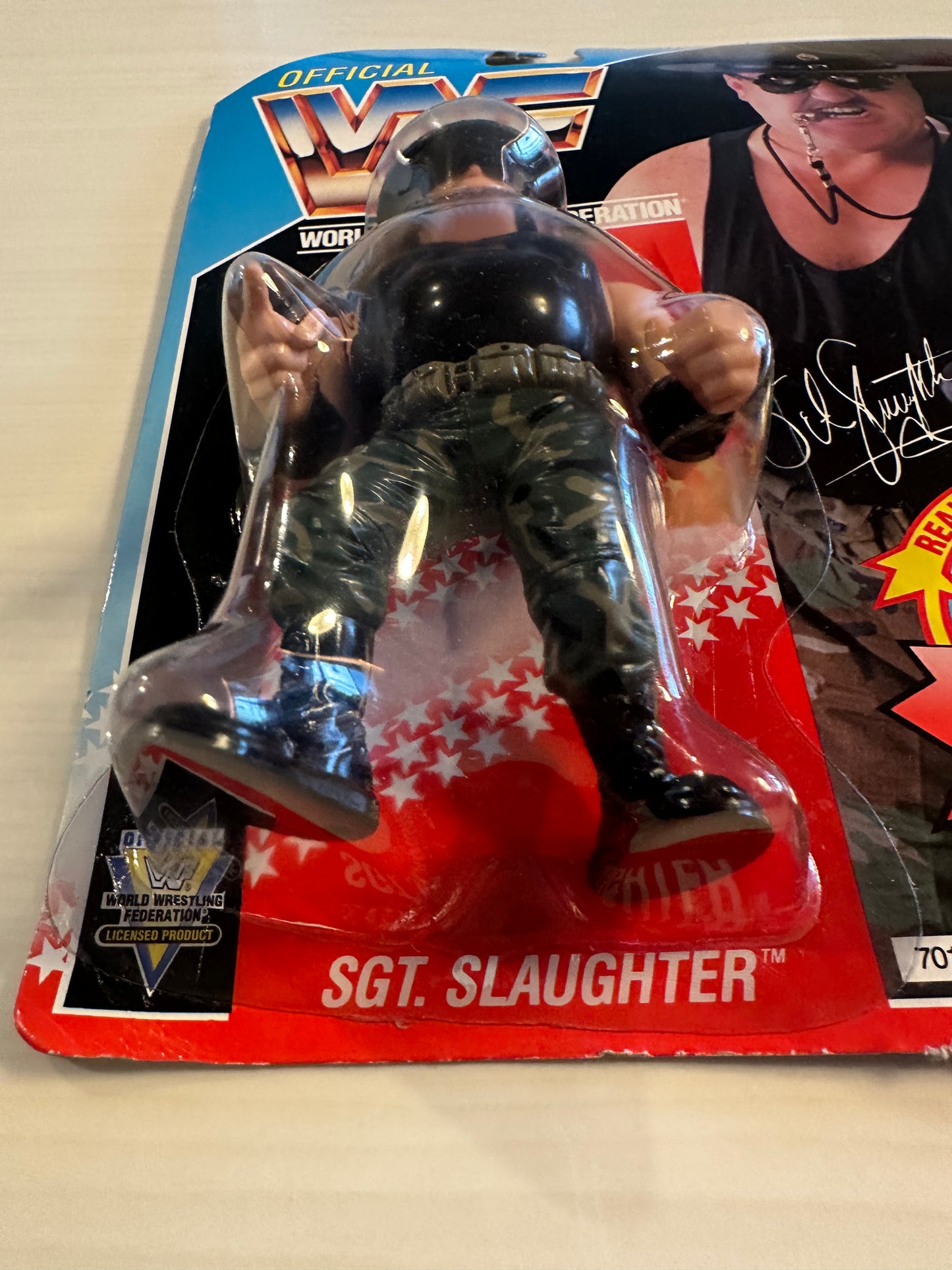 Sgt Slaughter Series 3 WWF Hasbro
