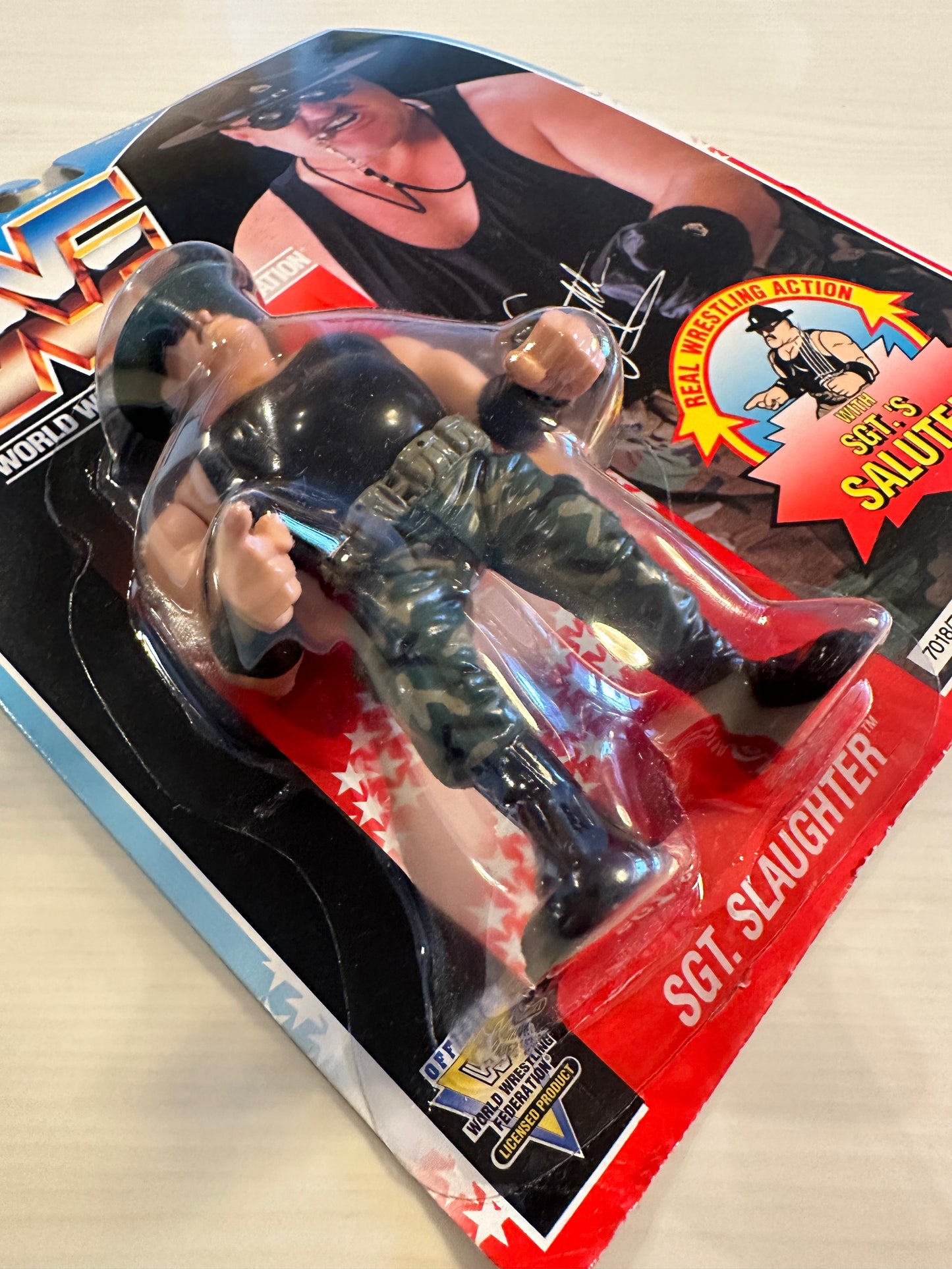 Sgt Slaughter Series 3 WWF Hasbro