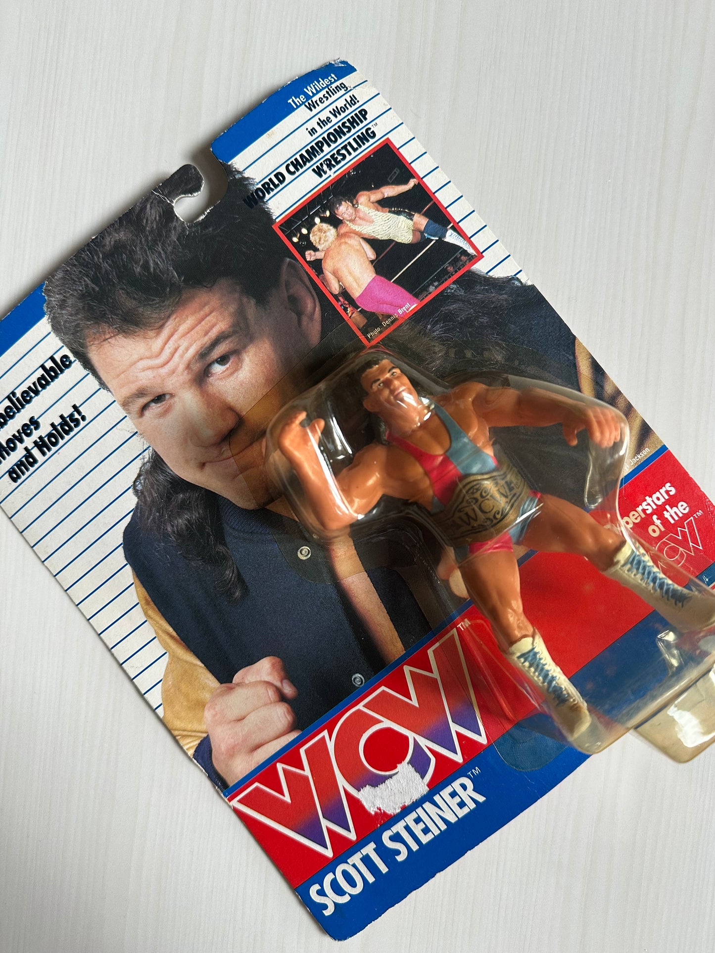 Scott Steiner WCW Galoob UK Exclusive