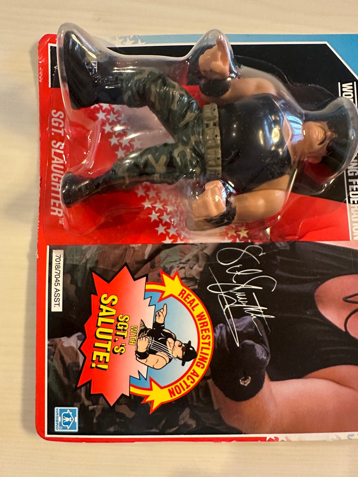 Sgt Slaughter Series 3 WWF Hasbro