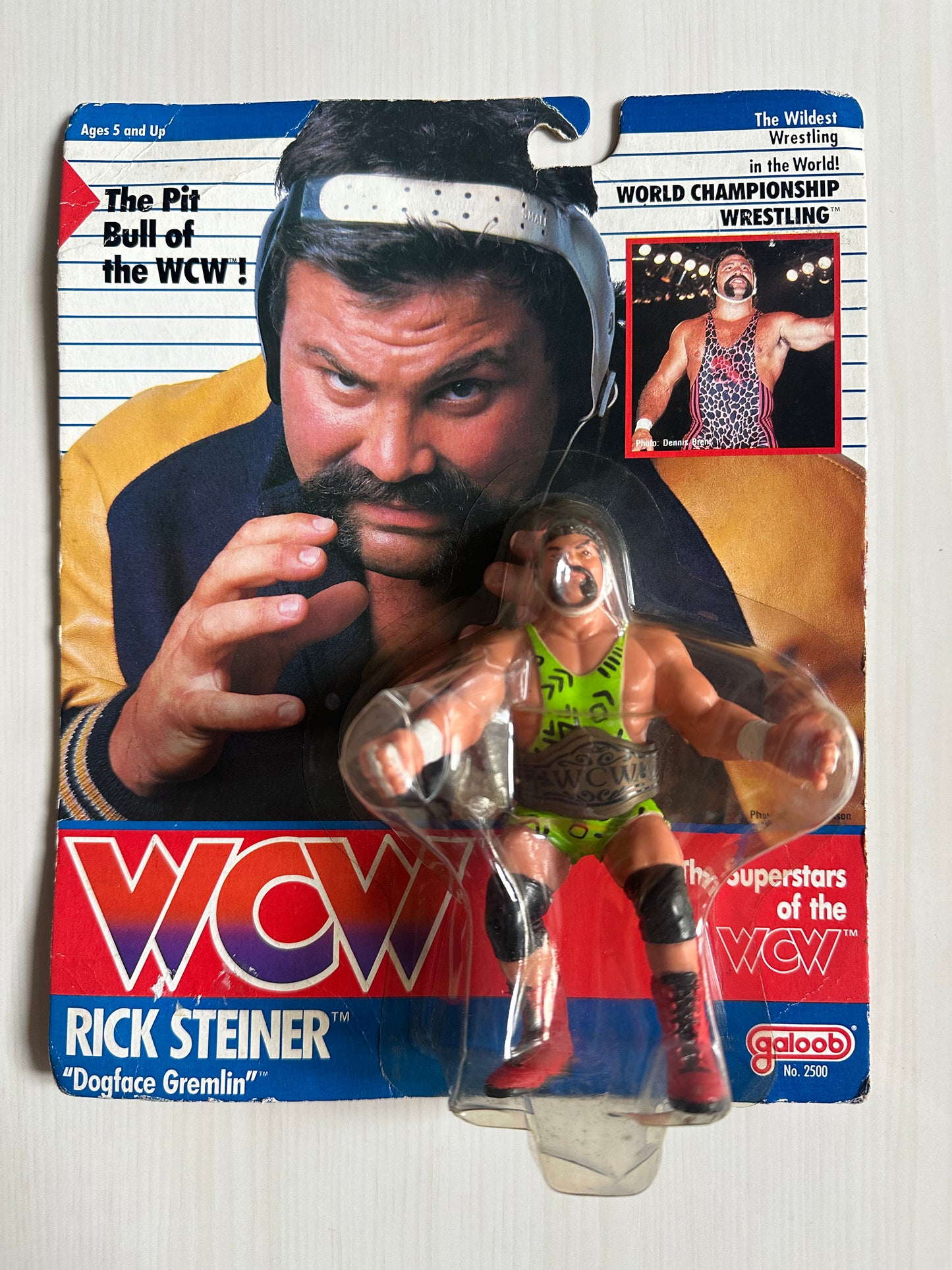 Rick Steiner WCW Galoob UK Exclusive